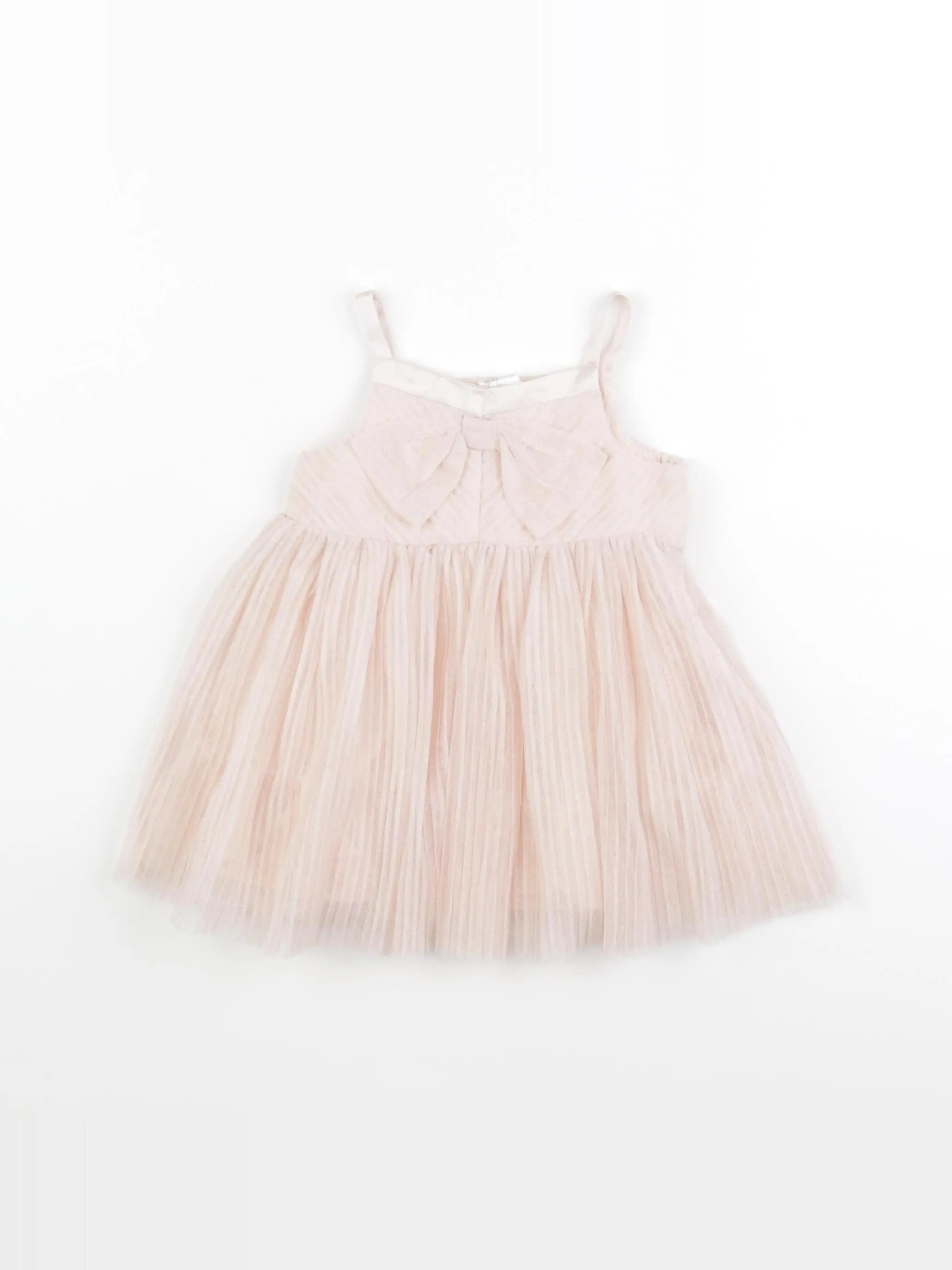 H&M - robe rose - 3/6 mois