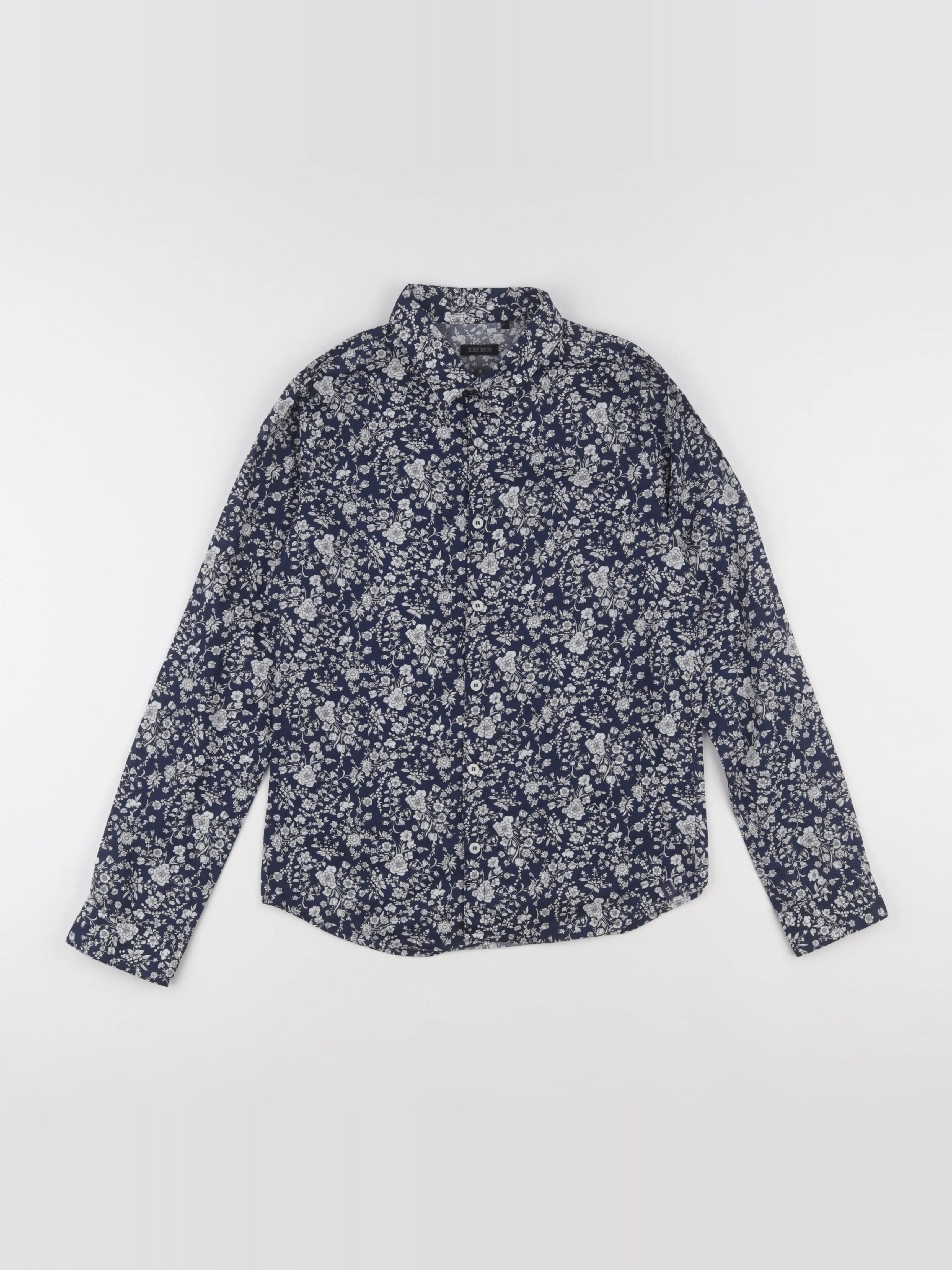 IKKS - chemise bleu - 12 ans
