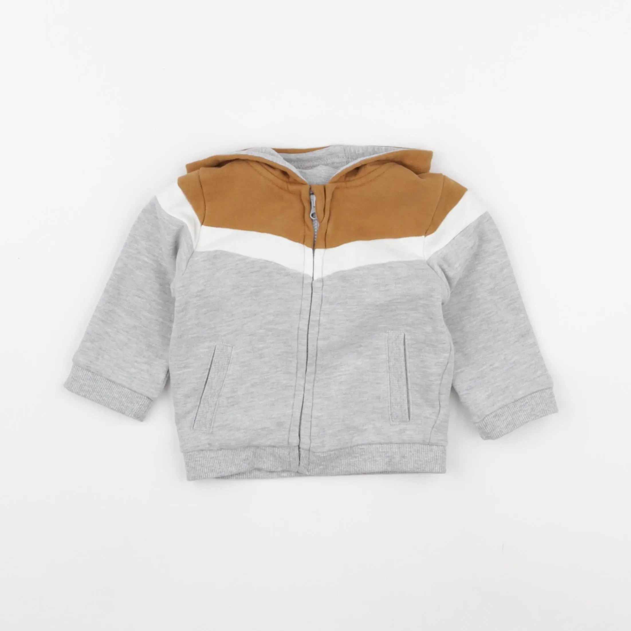 Vertbaudet - sweat multicolore - 9 mois