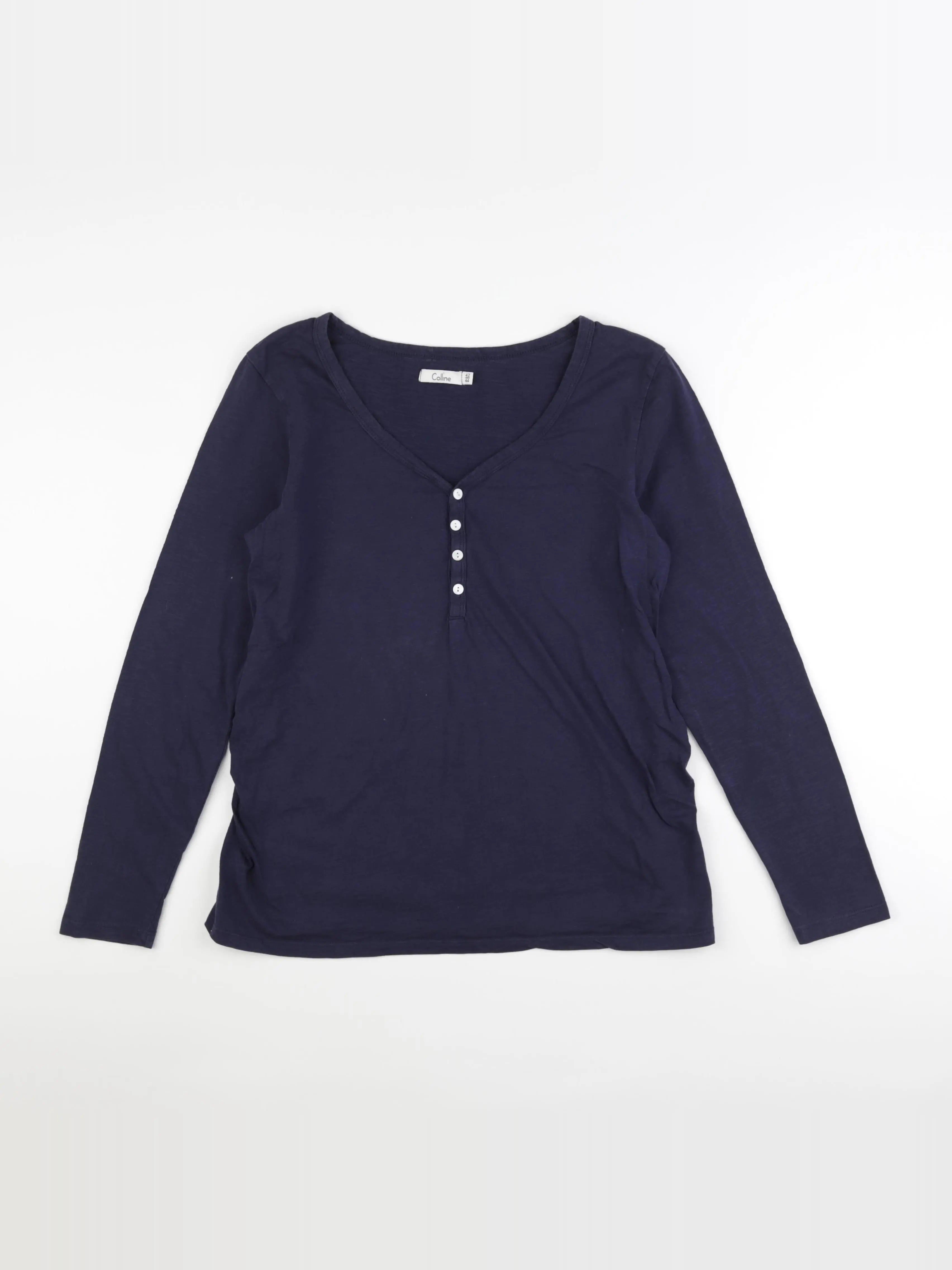Vertbaudet - tee-shirt grossesse bleu - 42 à 44