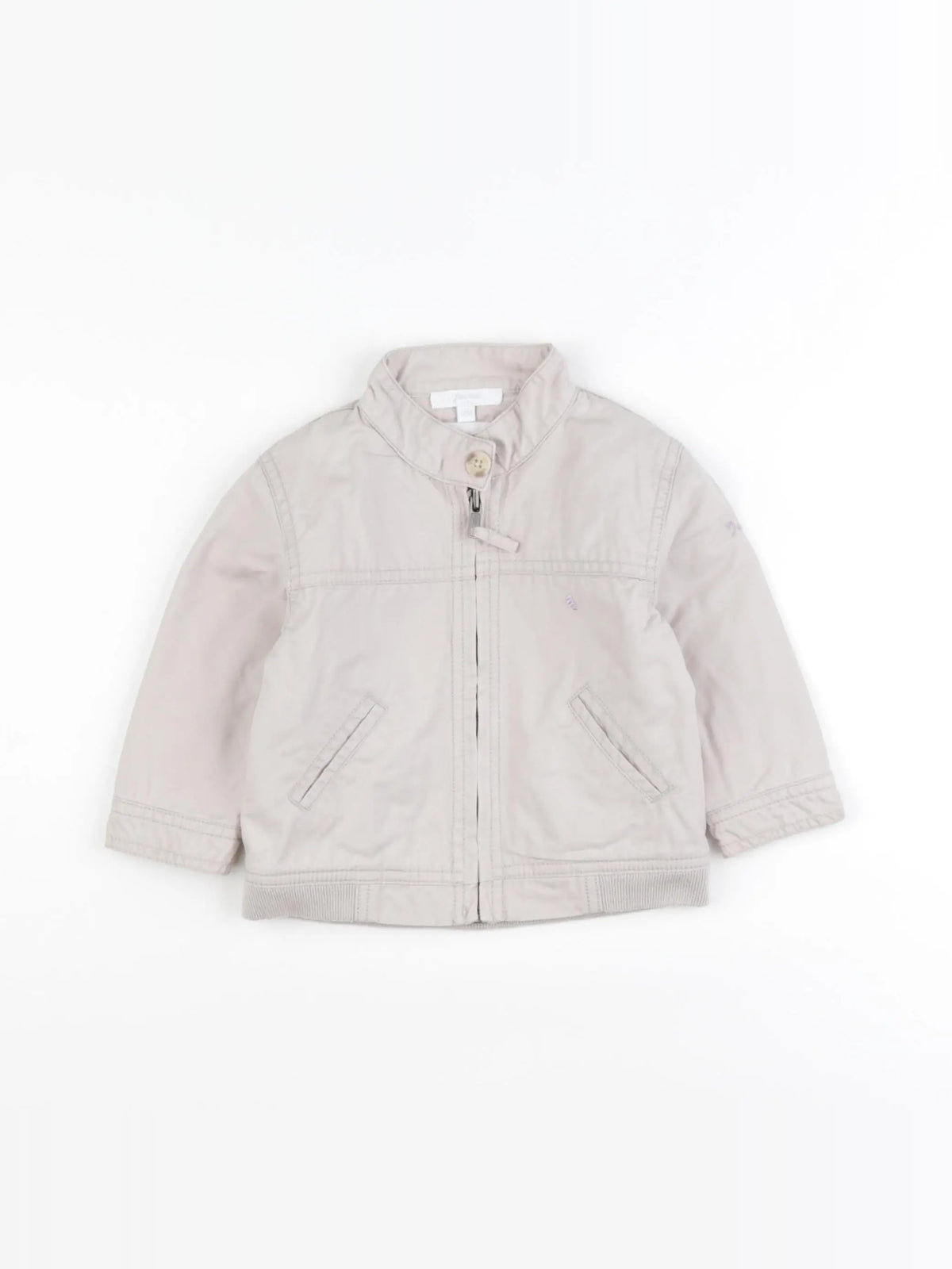 Jacadi - veste beige - 12 mois
