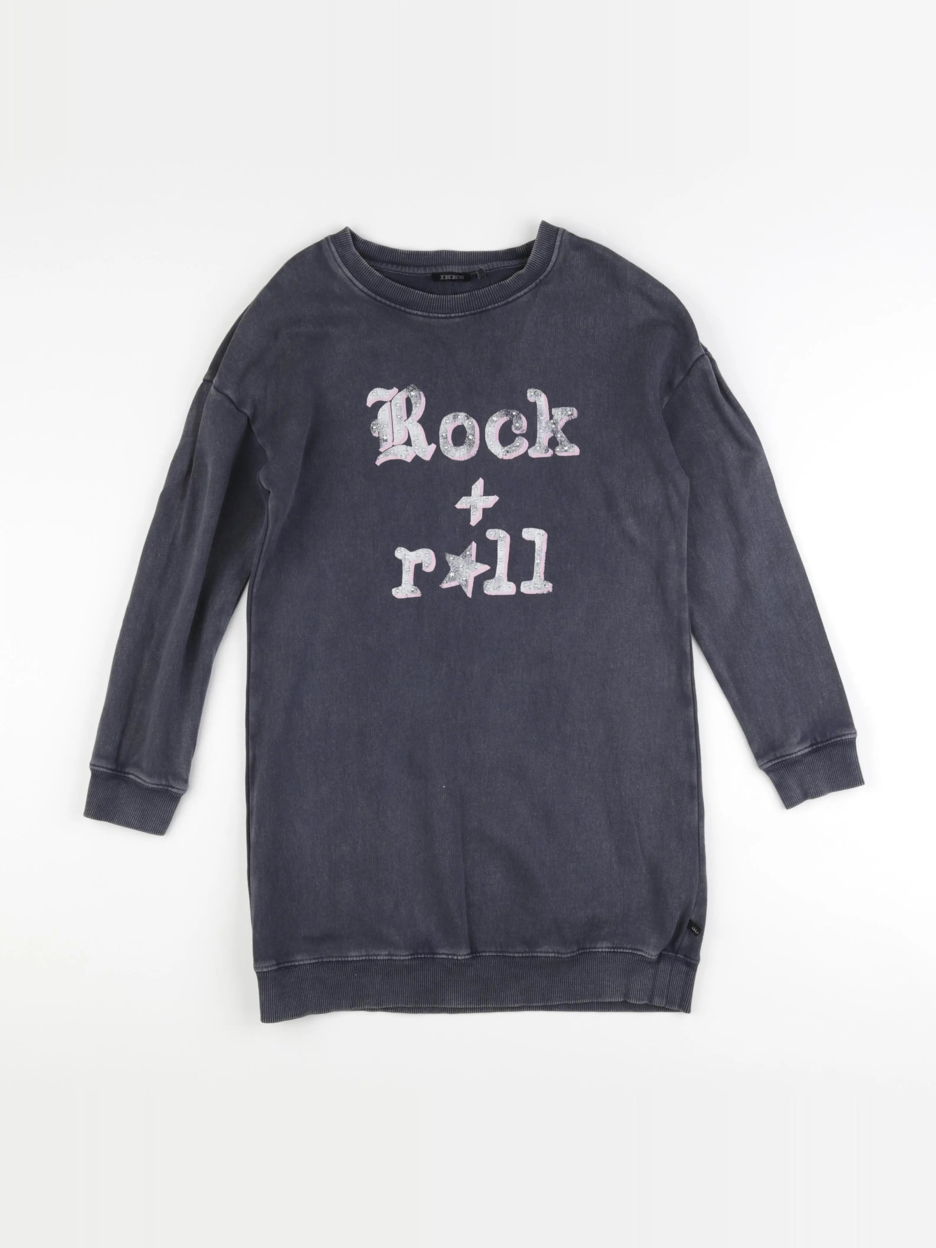 IKKS - robe bleu - 10 ans
