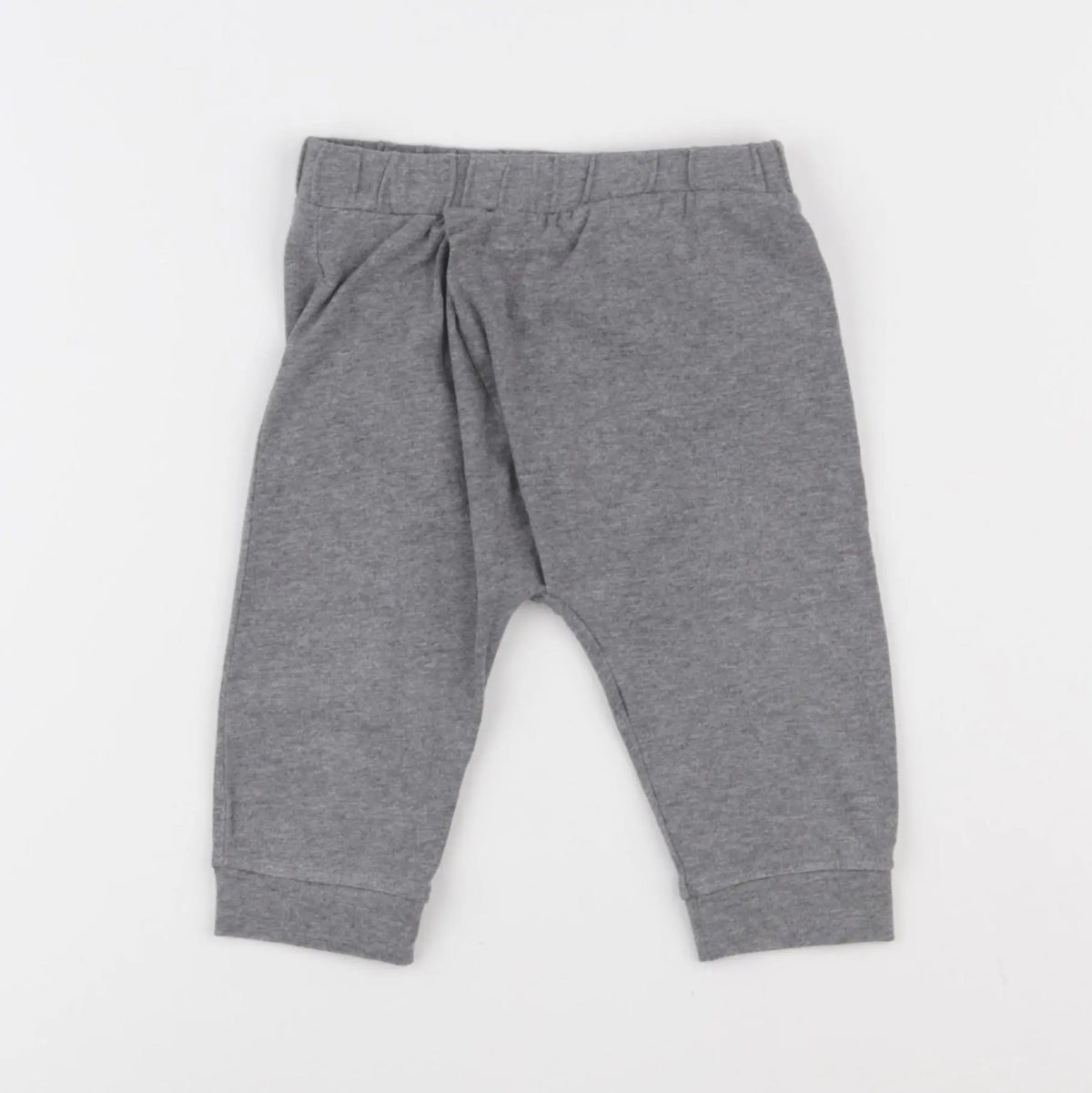 Vertbaudet - sarouel gris - 12 mois