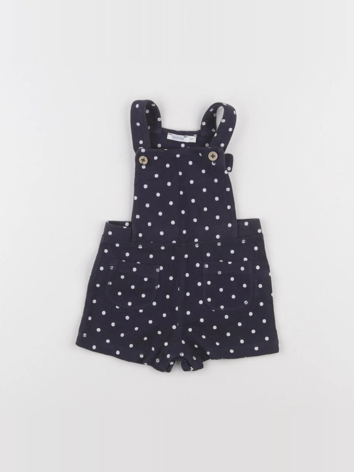 Boutchou - salopette bleu - 6 mois
