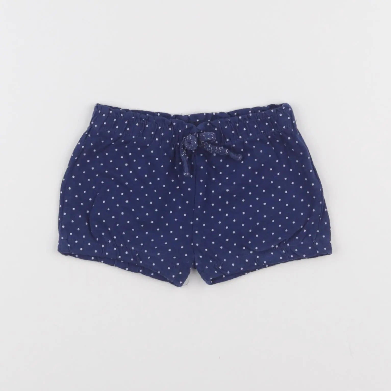 Vertbaudet - short bleu - 9 mois