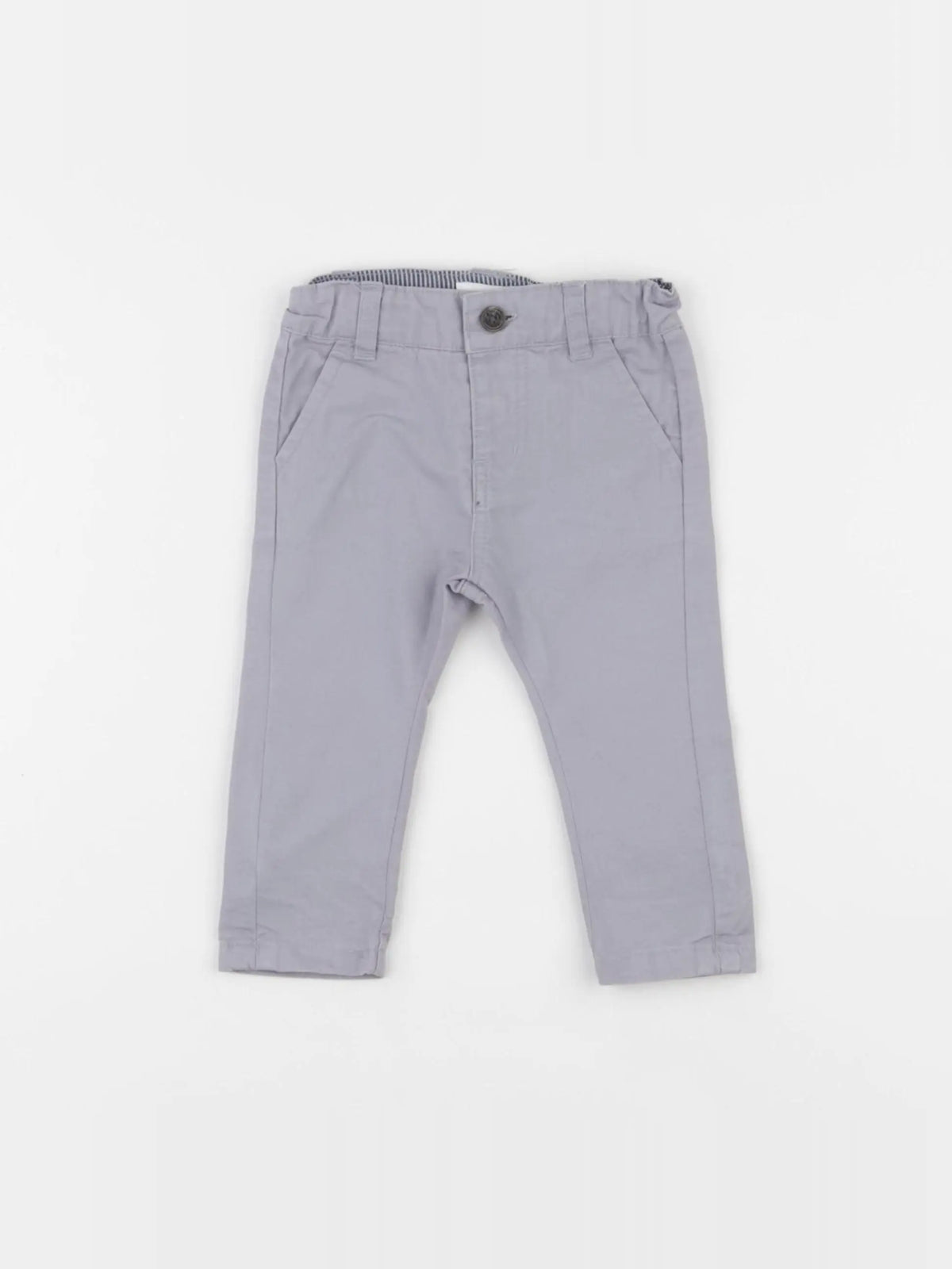 Vertbaudet - pantalon gris - 3 mois