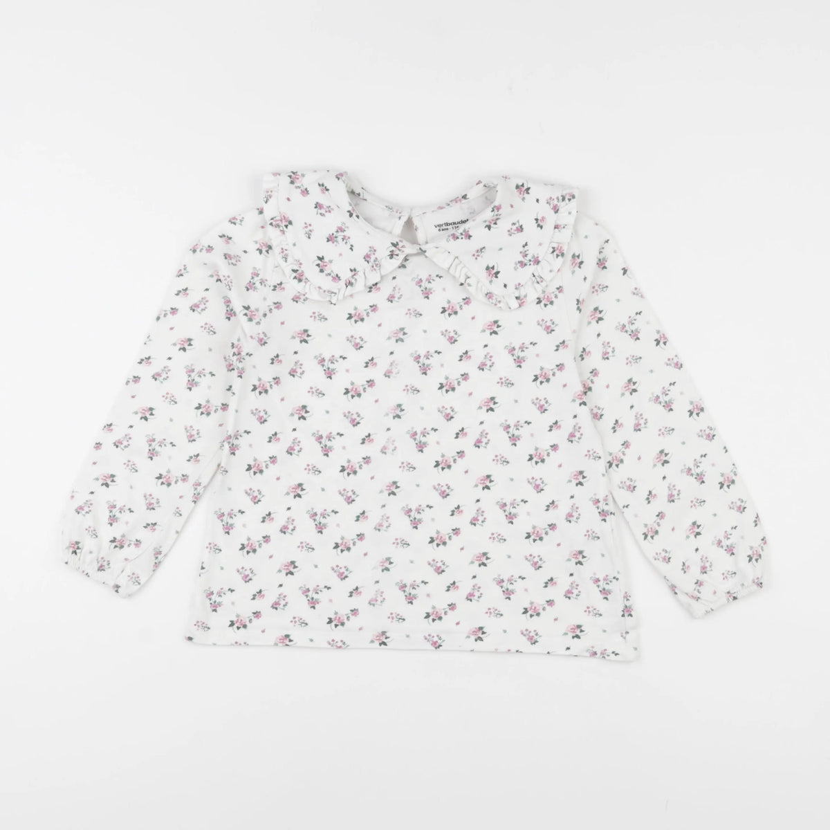 Vertbaudet - tee-shirt beige - 6 ans