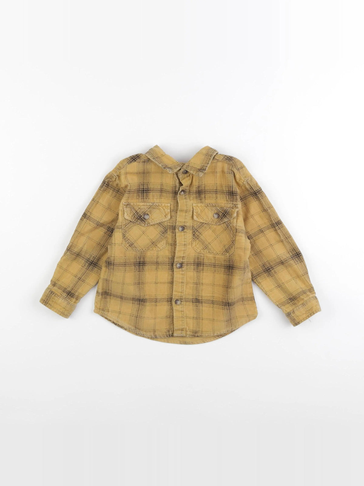 Zara - chemise jaune - 18/24 mois