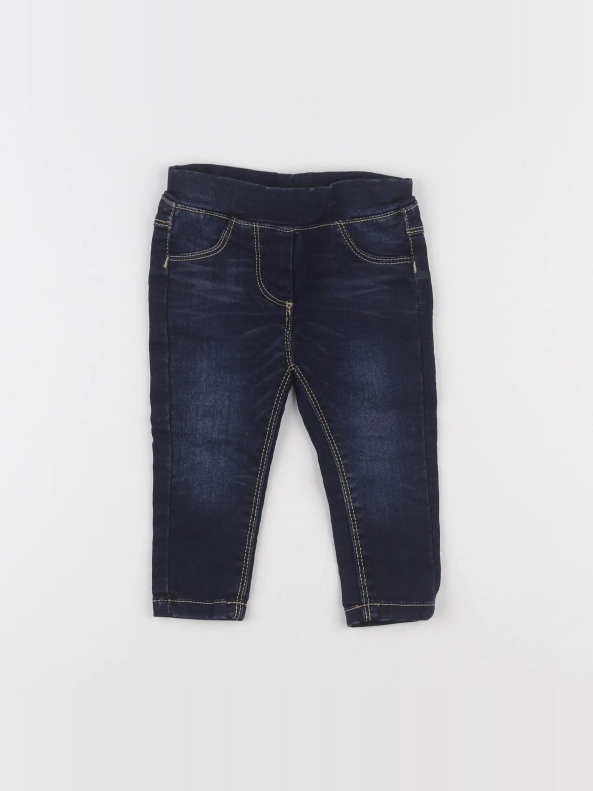 Tape à l'oeil - jegging bleu - 12 mois
