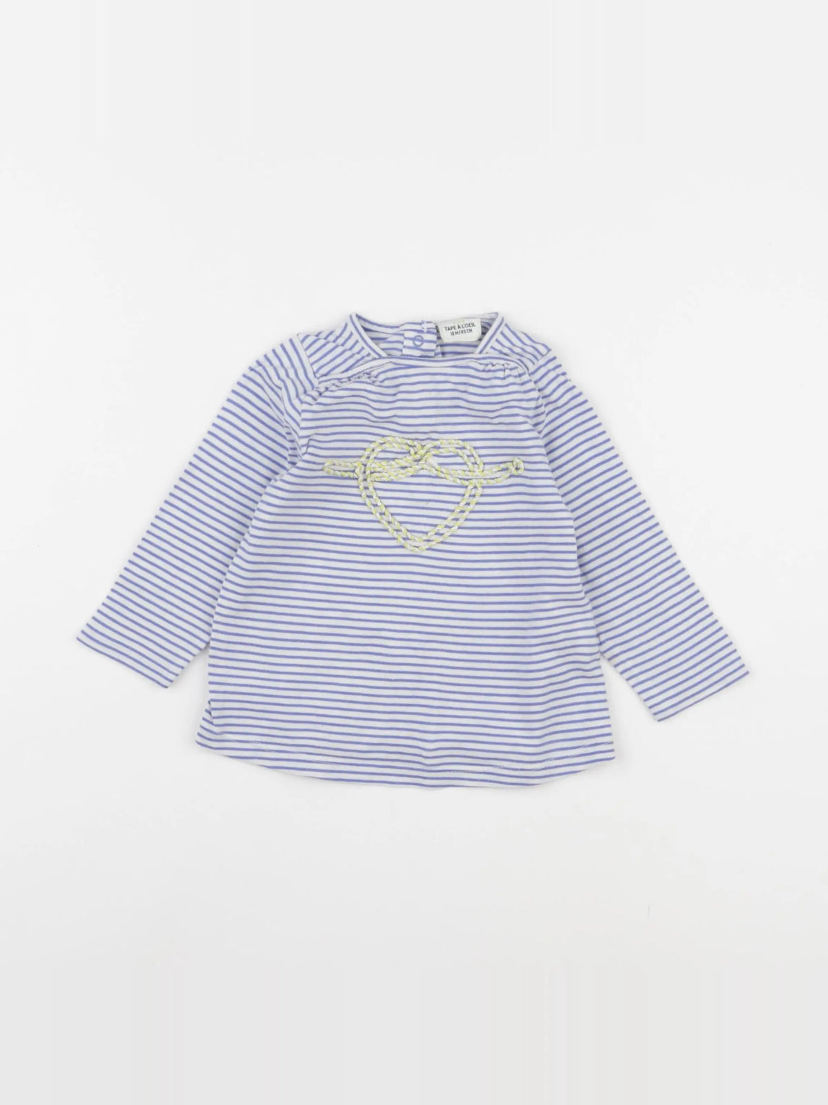 Tape à l'oeil - tee-shirt bleu - 18 mois