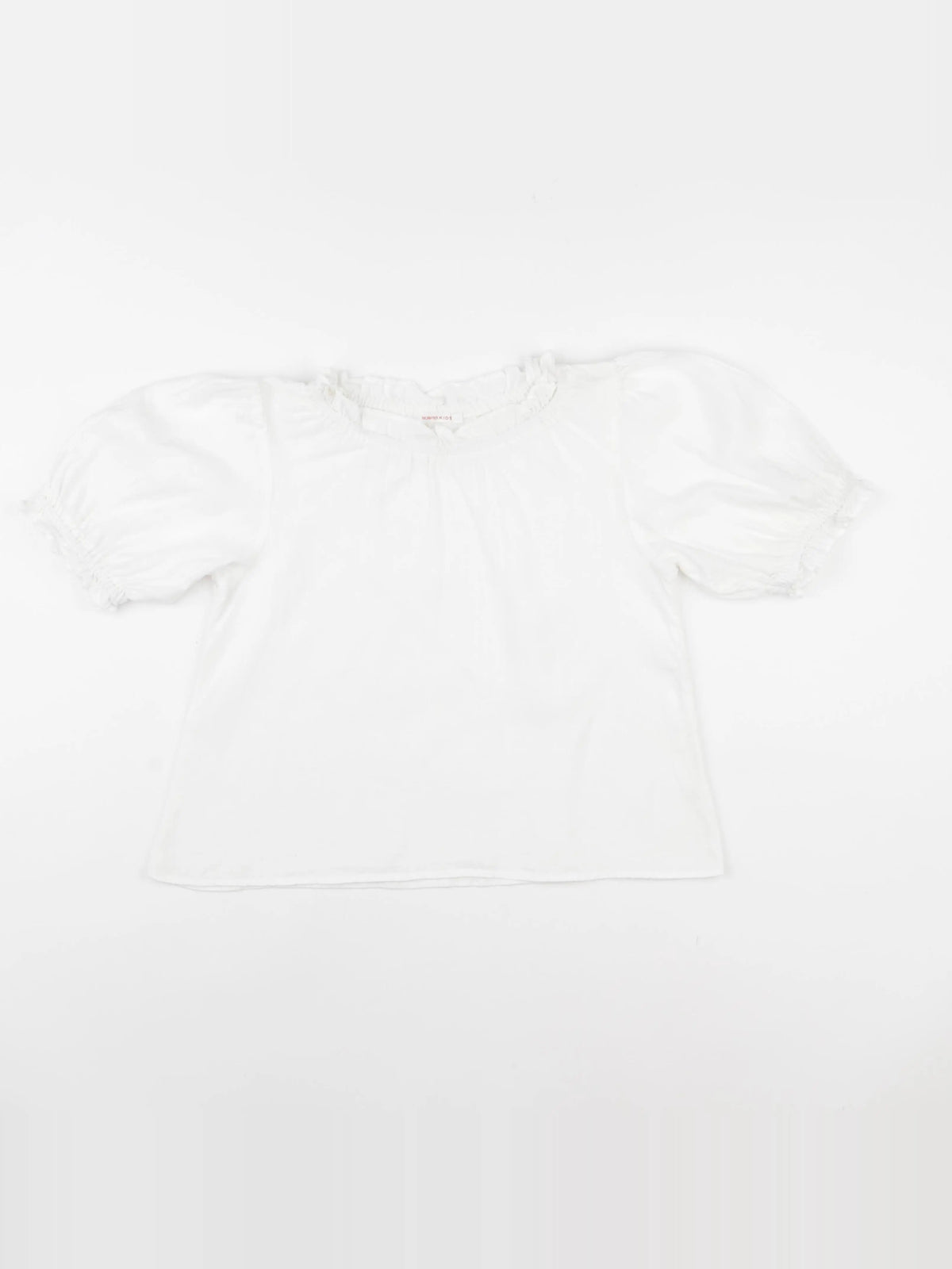 Monoprix - blouse blanc - 8 ans