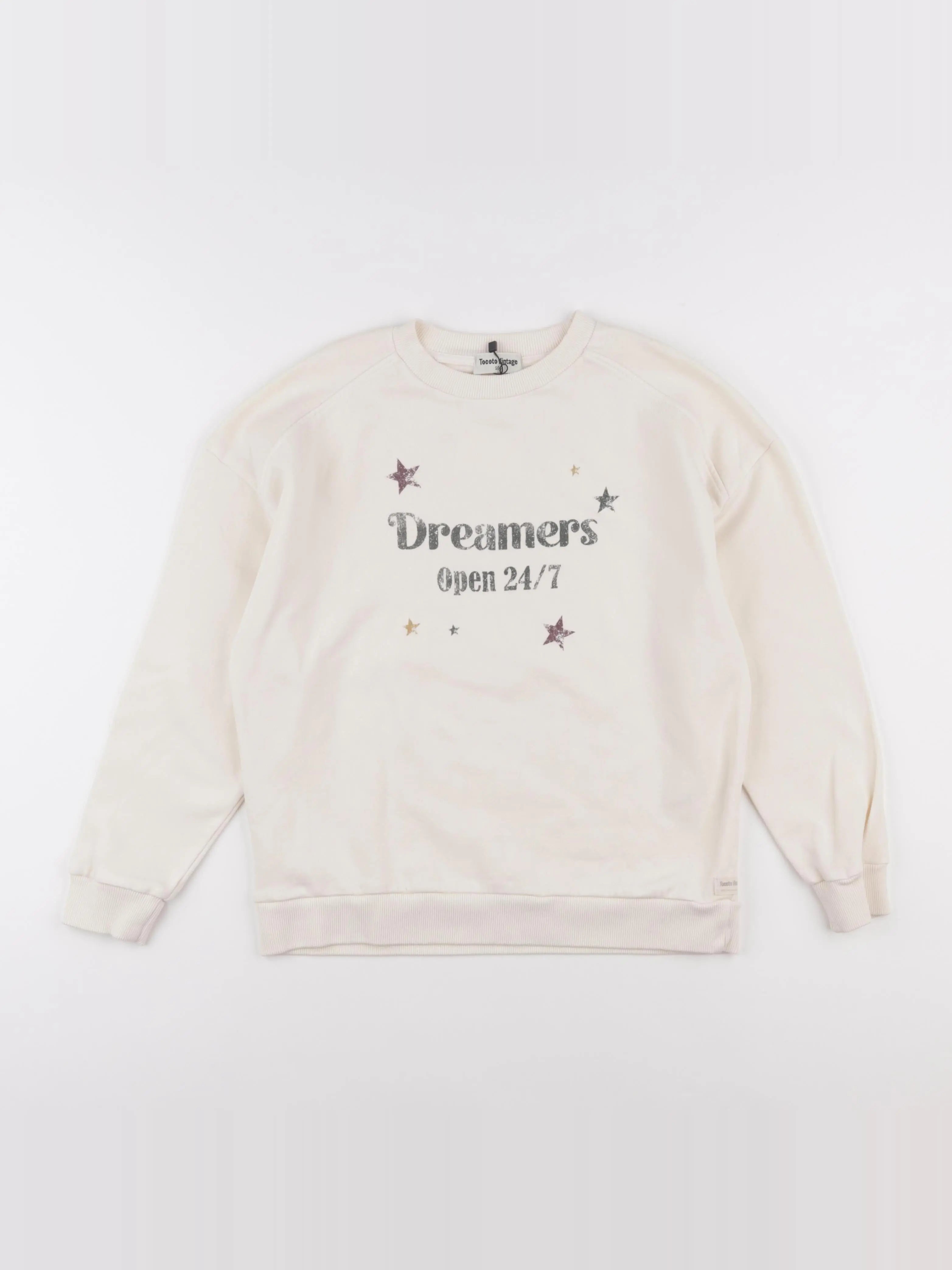Tocoto vintage - sweat beige - 10 ans
