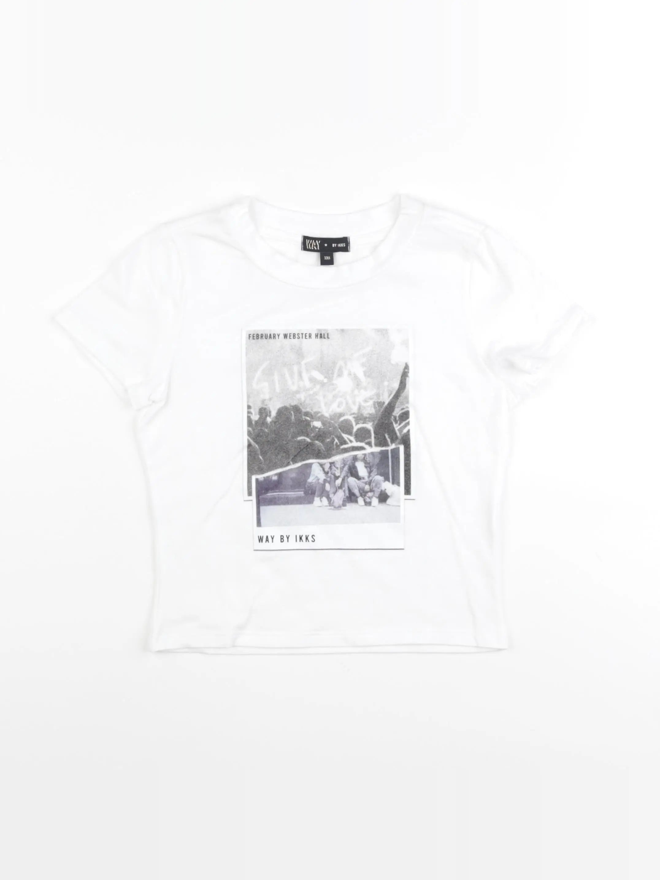 IKKS - tee-shirt blanc - 10 ans