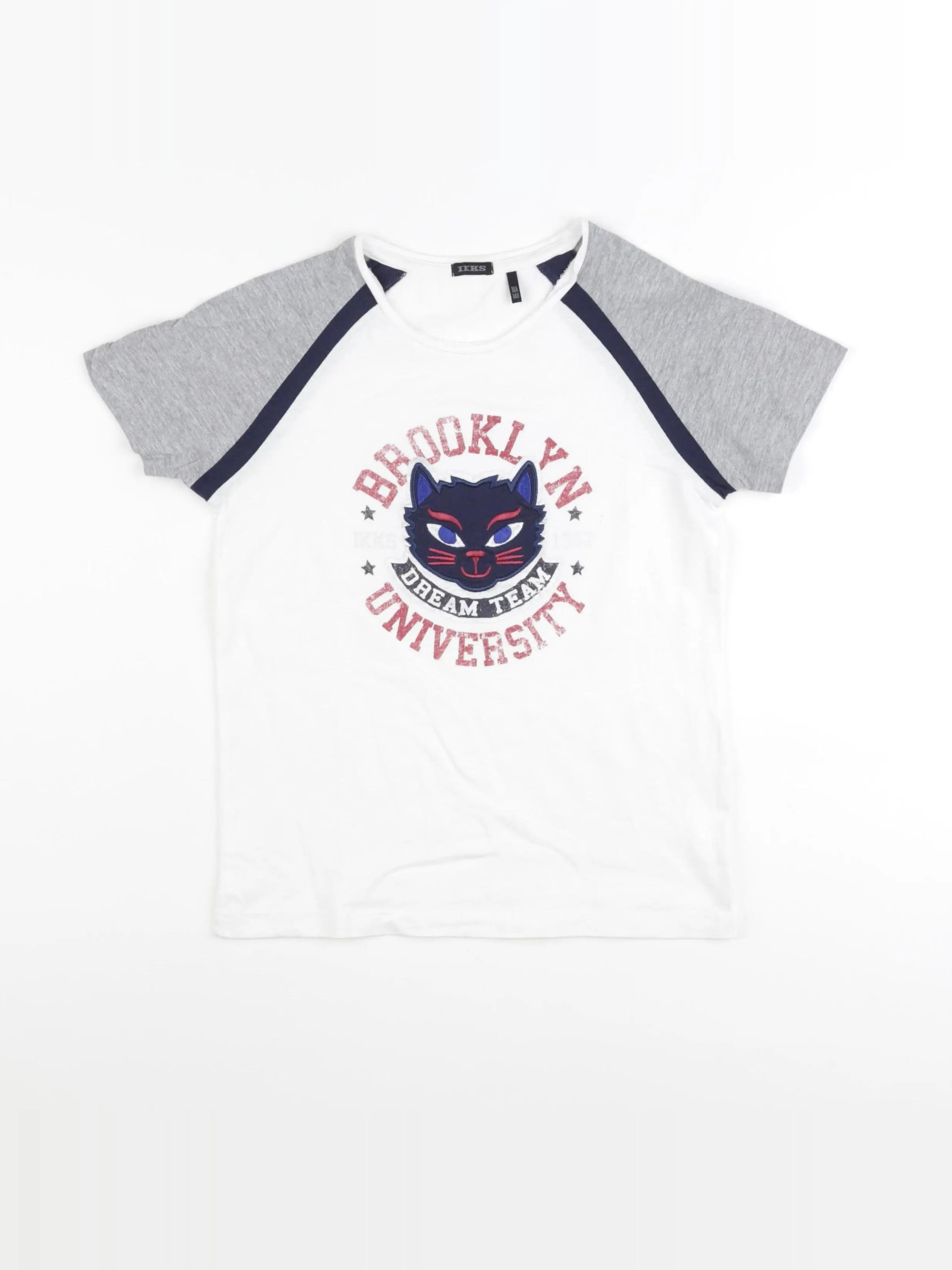 IKKS - tee-shirt blanc - 10 ans