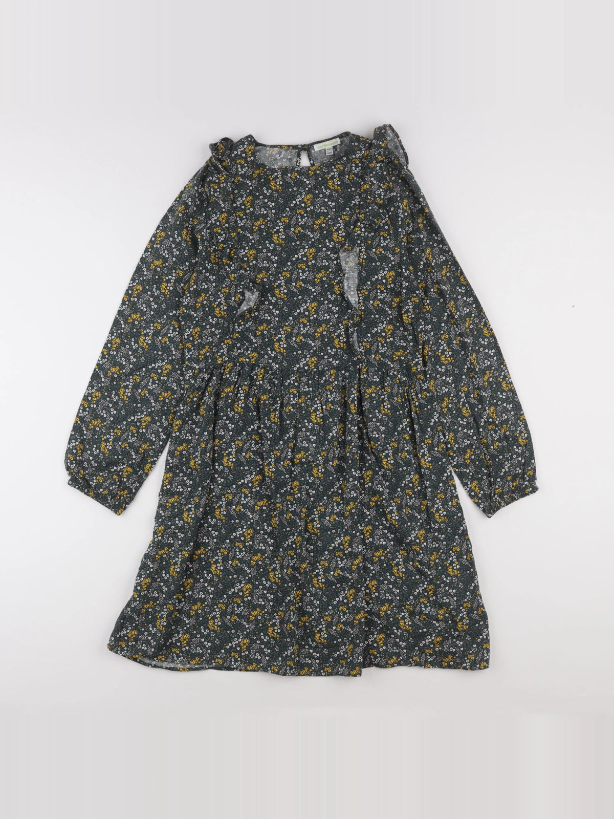 Vertbaudet - robe vert - 12 ans