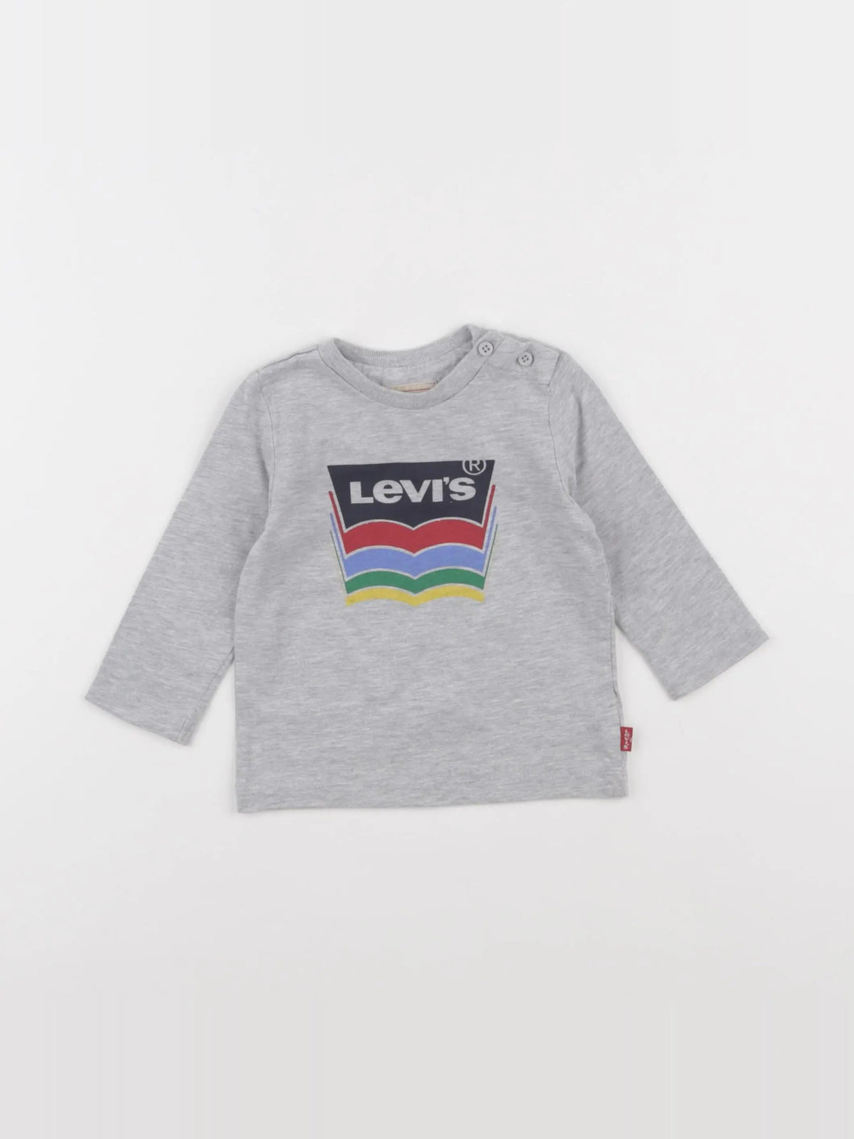 Levi's - tee-shirt gris - 6 mois