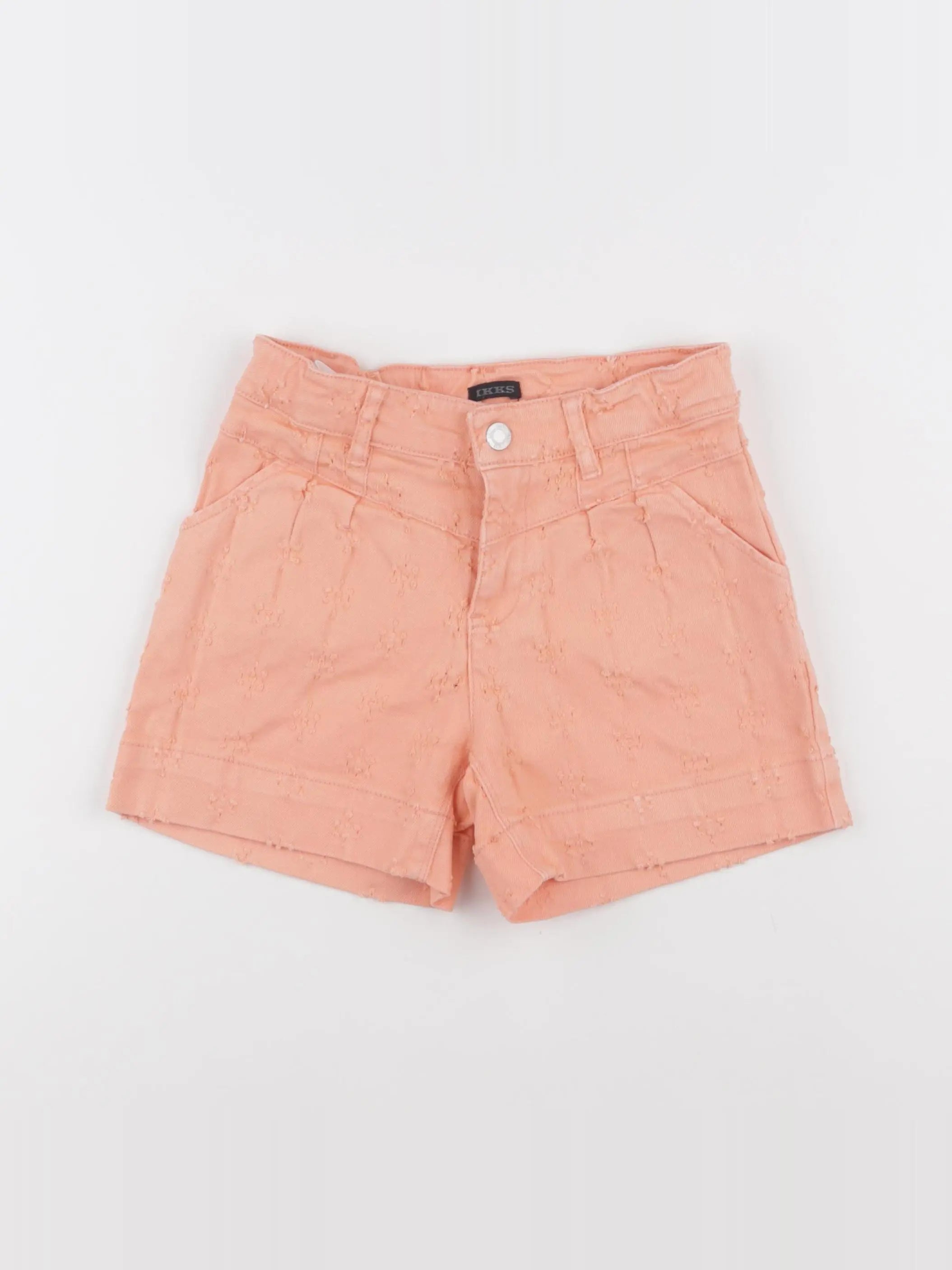 IKKS - short orange - 10 ans
