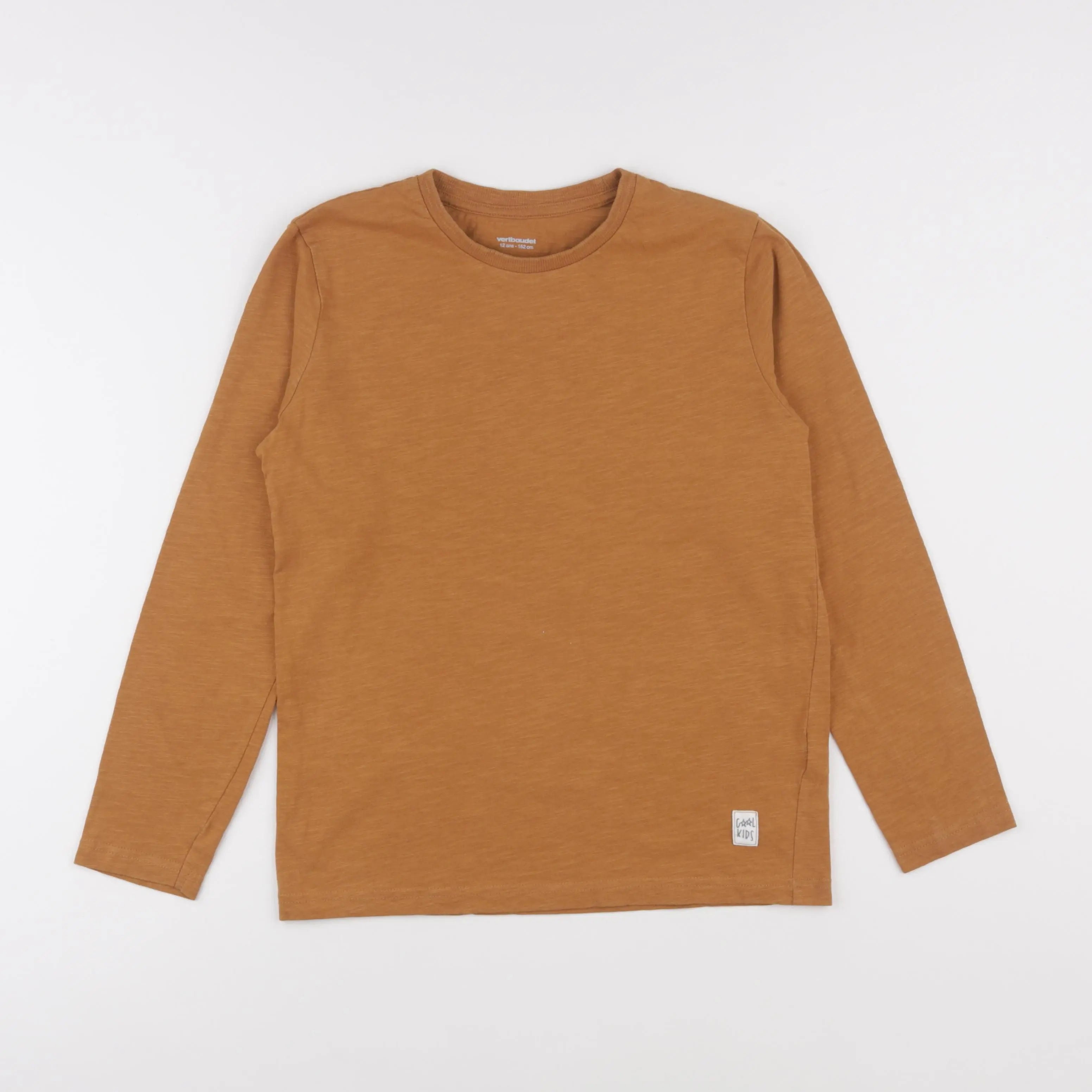 Vertbaudet - tee-shirt jaune - 12 ans