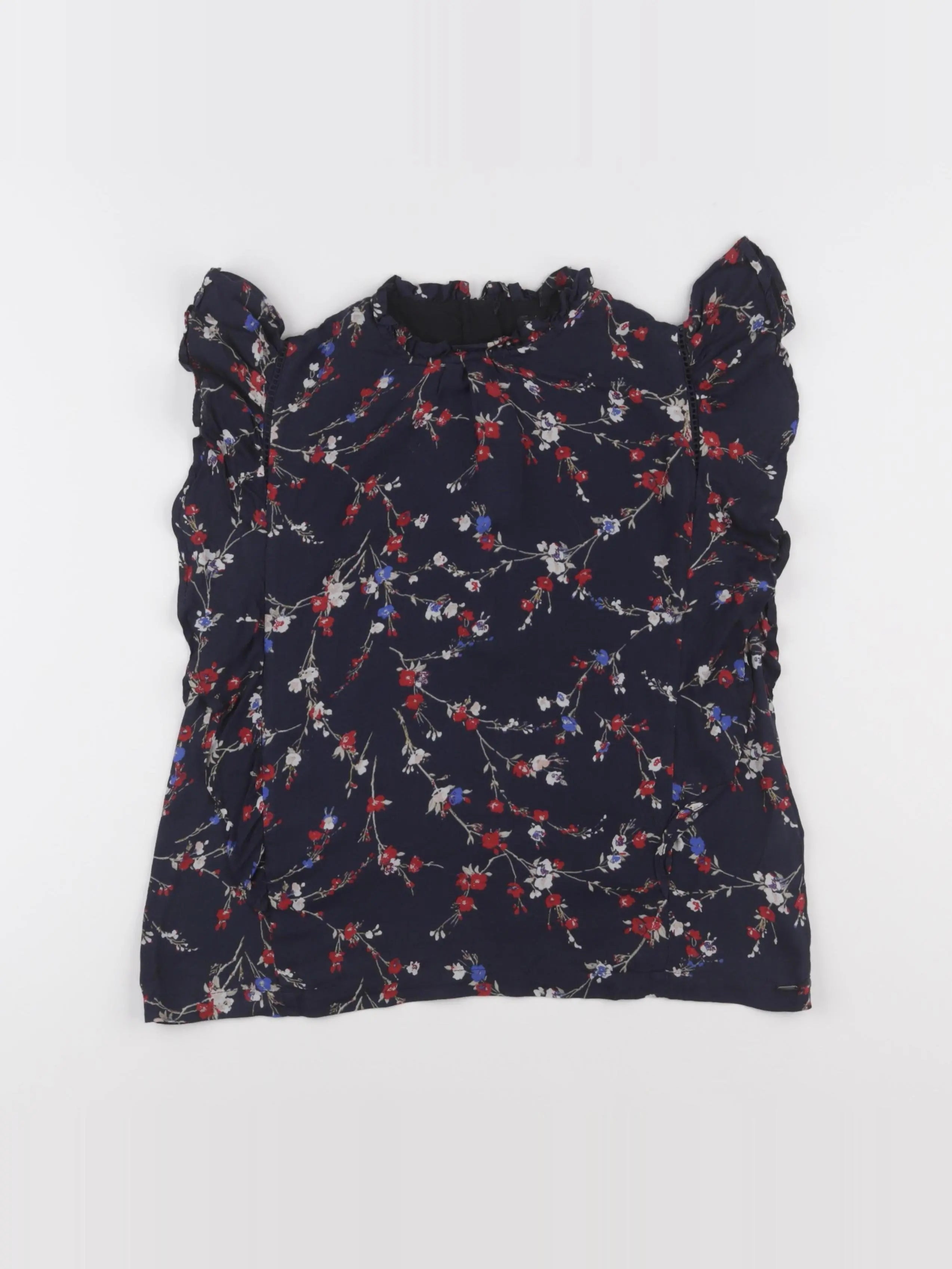 IKKS - blouse rouge - 10 ans