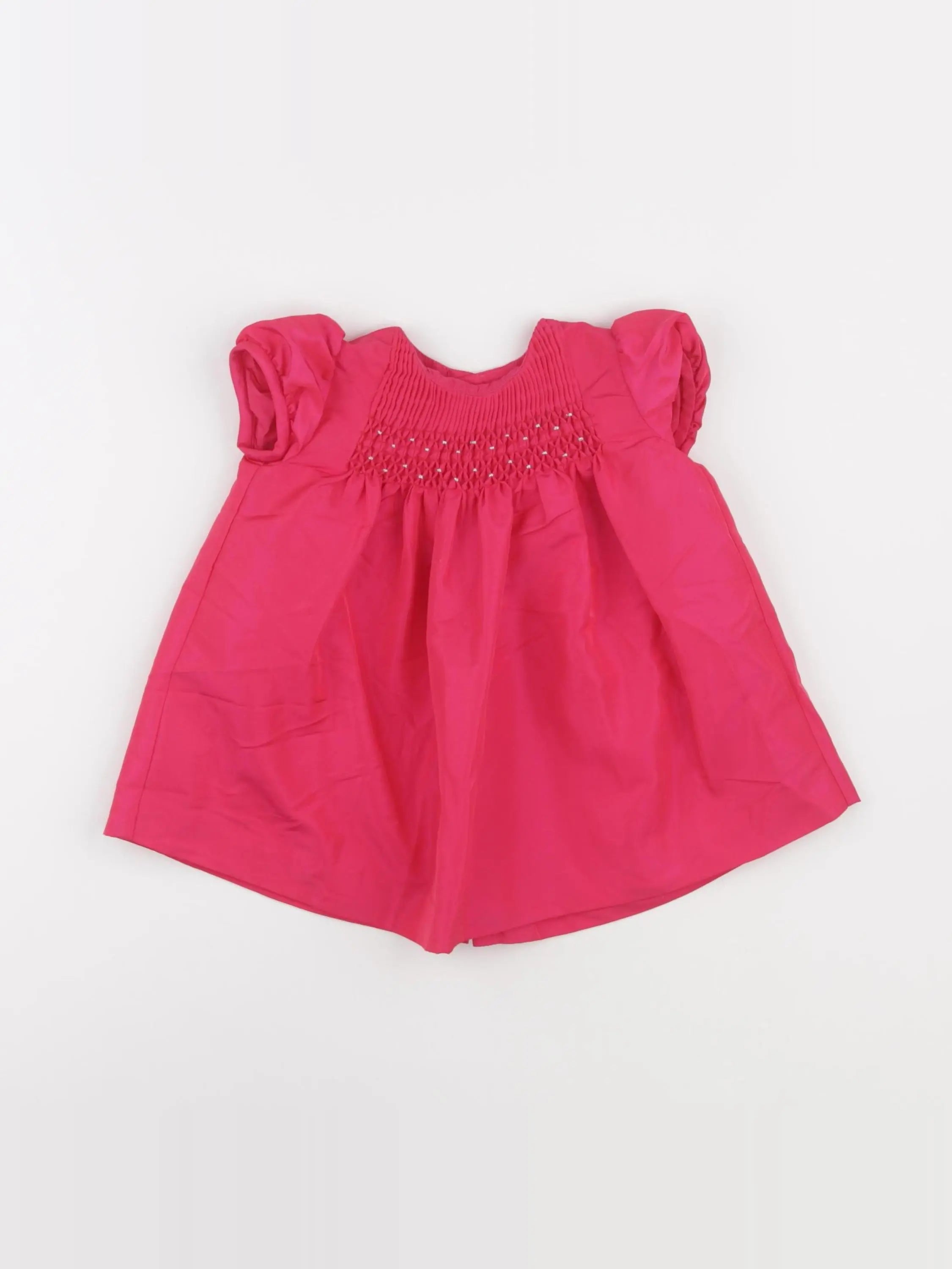 Jacadi - robe rose - 6 mois