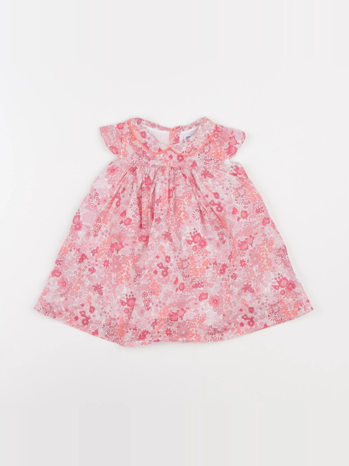 Jacadi - robe liberty rose - 6 mois