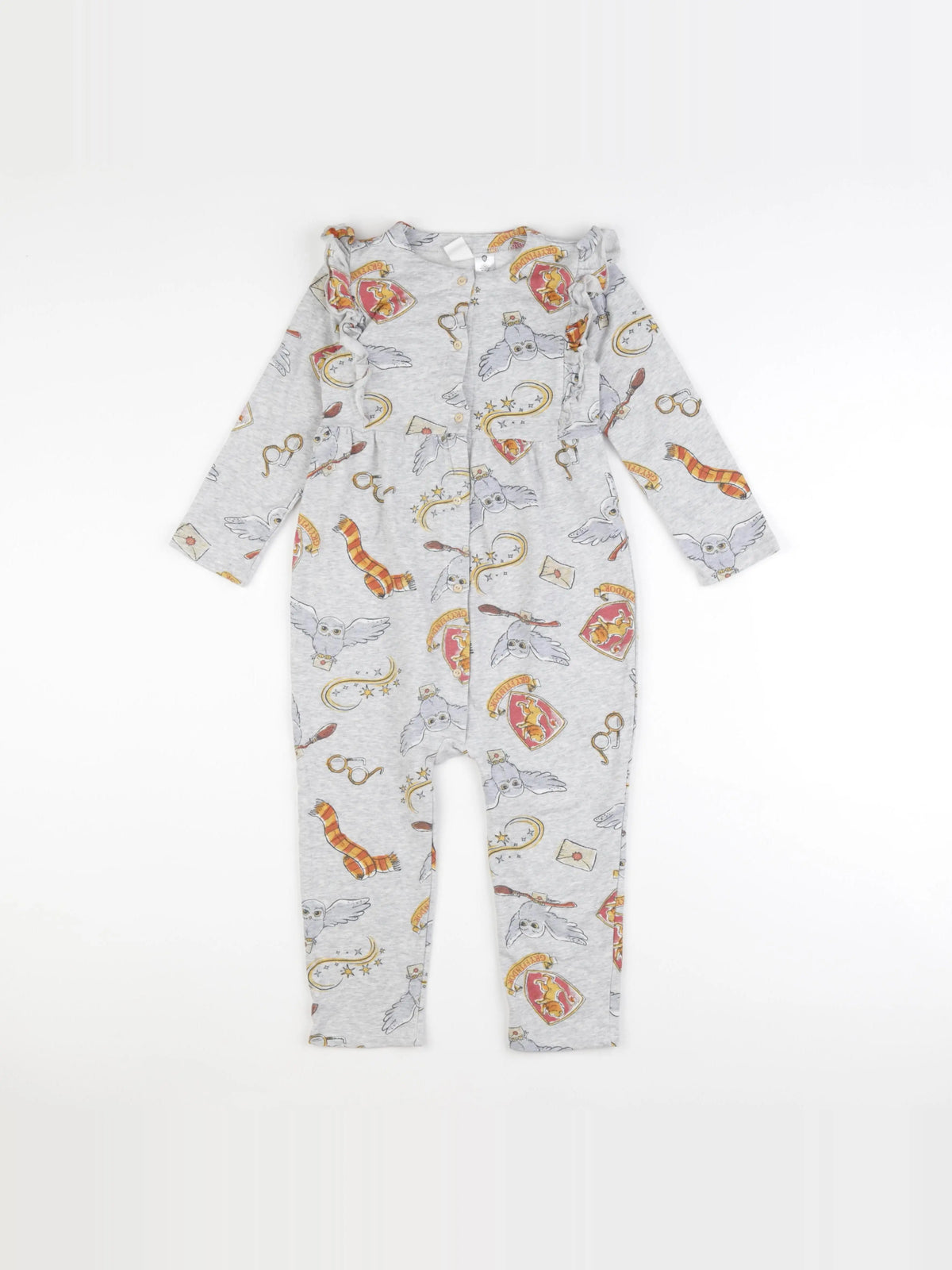 H&M - combinaison gris - 3/4 ans