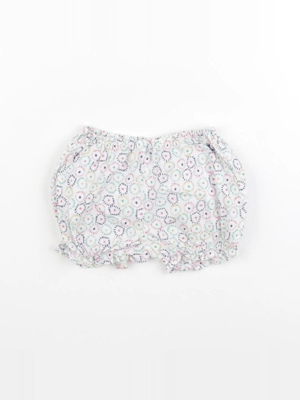 Petit Bateau - bloomer blanc - 3 mois