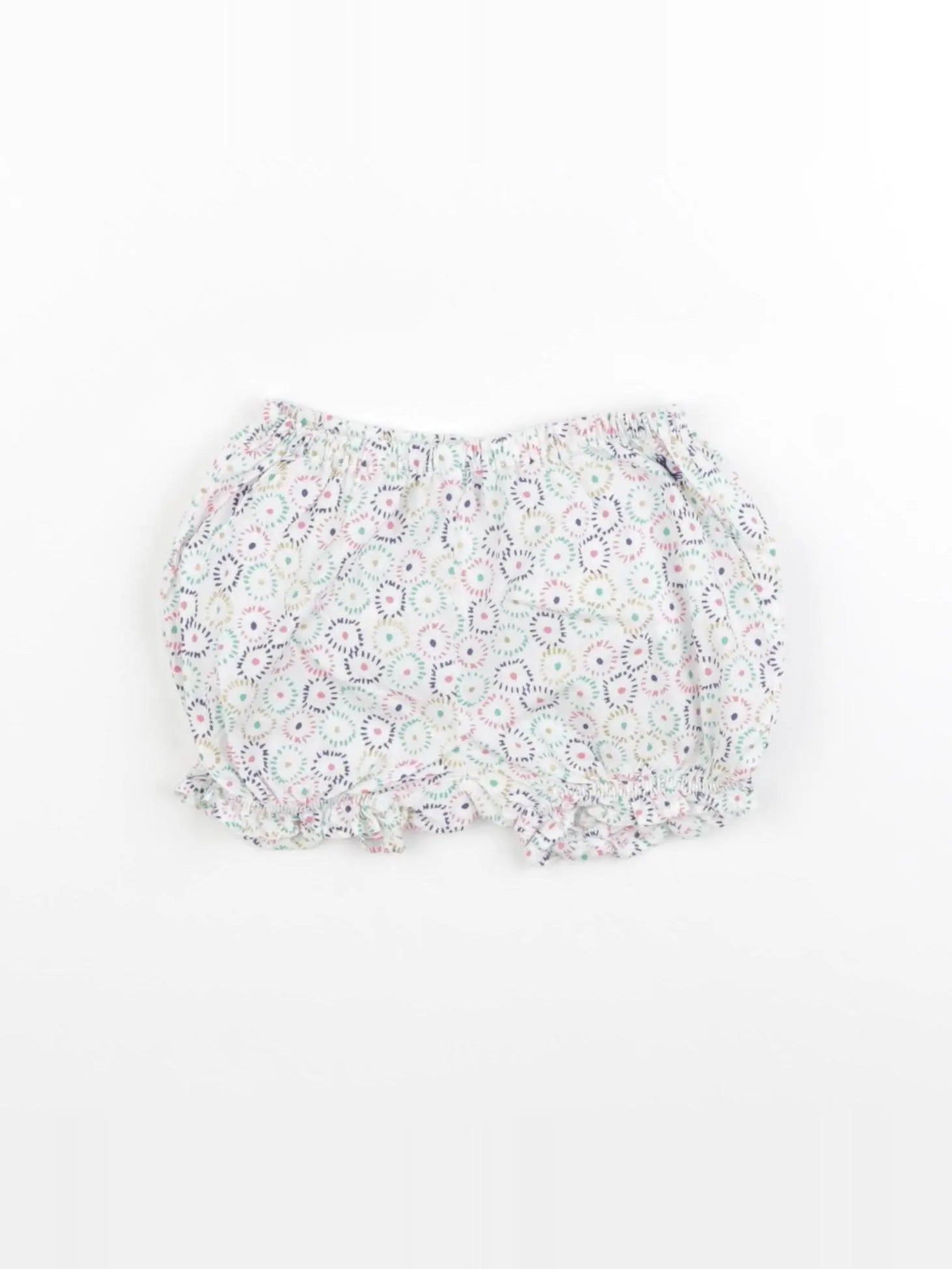 Petit Bateau - bloomer blanc - 3 mois