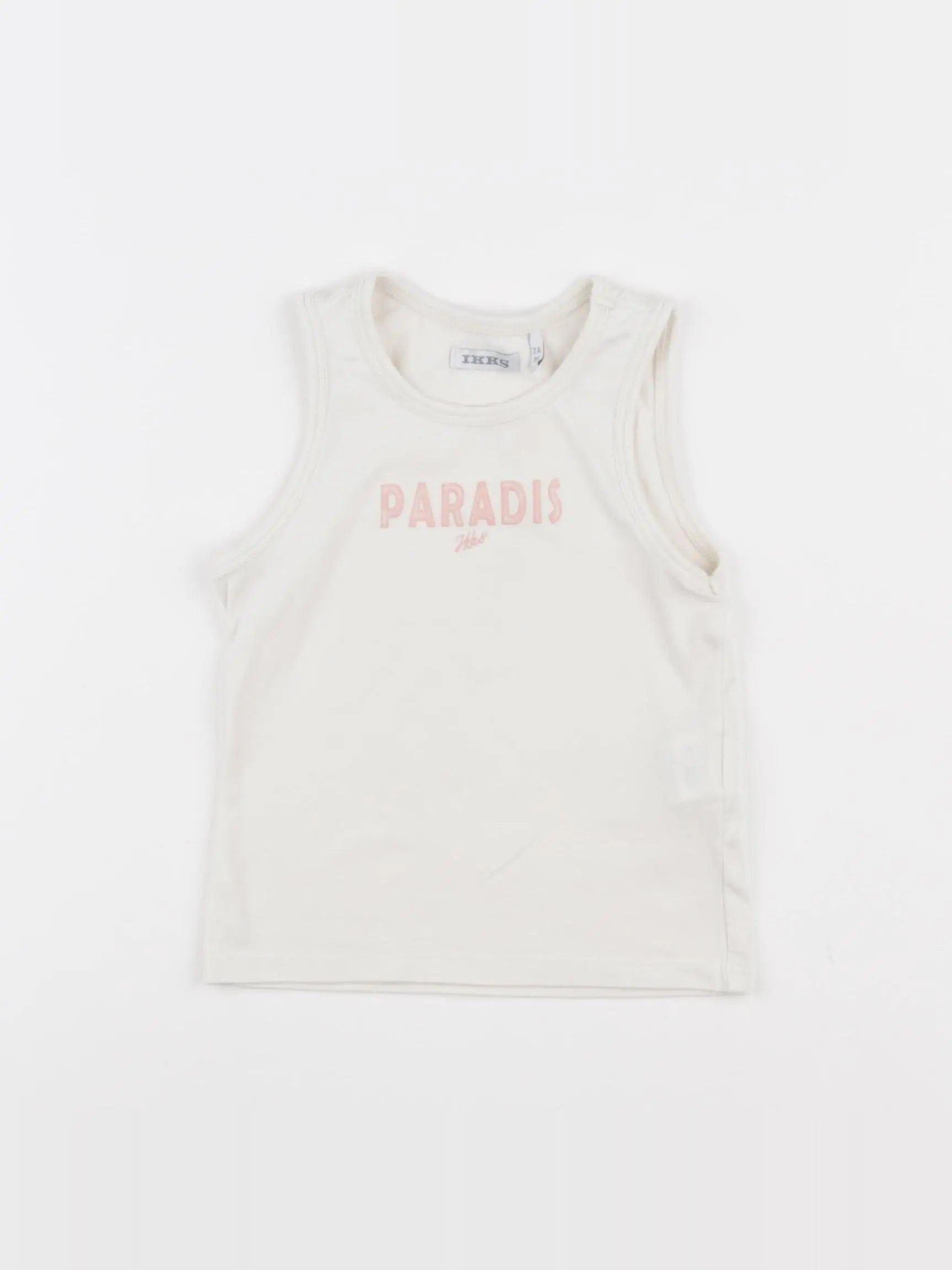 IKKS - débardeur beige - 2 ans