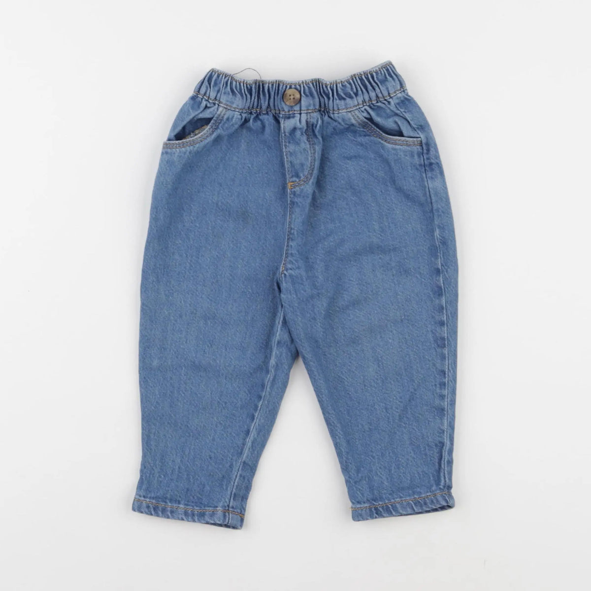 Vertbaudet - jean bleu - 9 mois