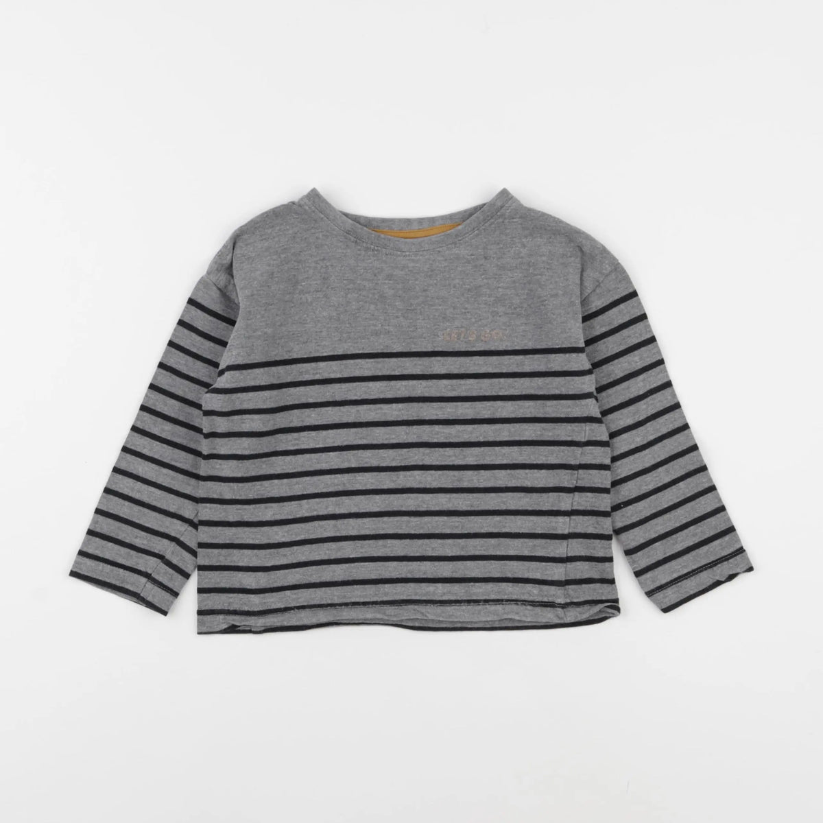 Vertbaudet - tee-shirt gris - 4 ans
