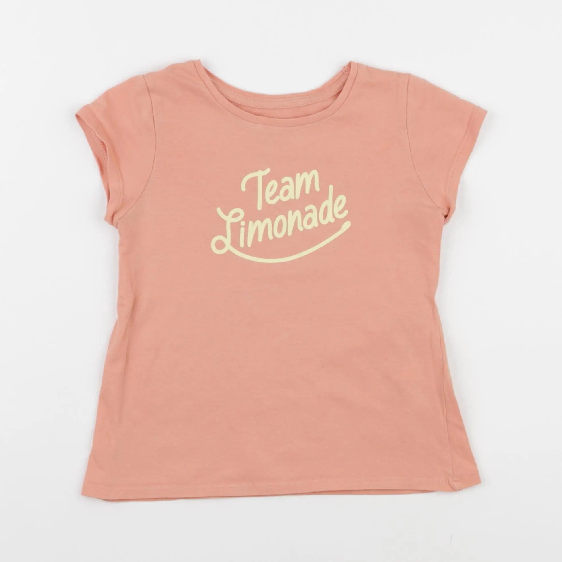 Vertbaudet - tee-shirt orange - 4 ans