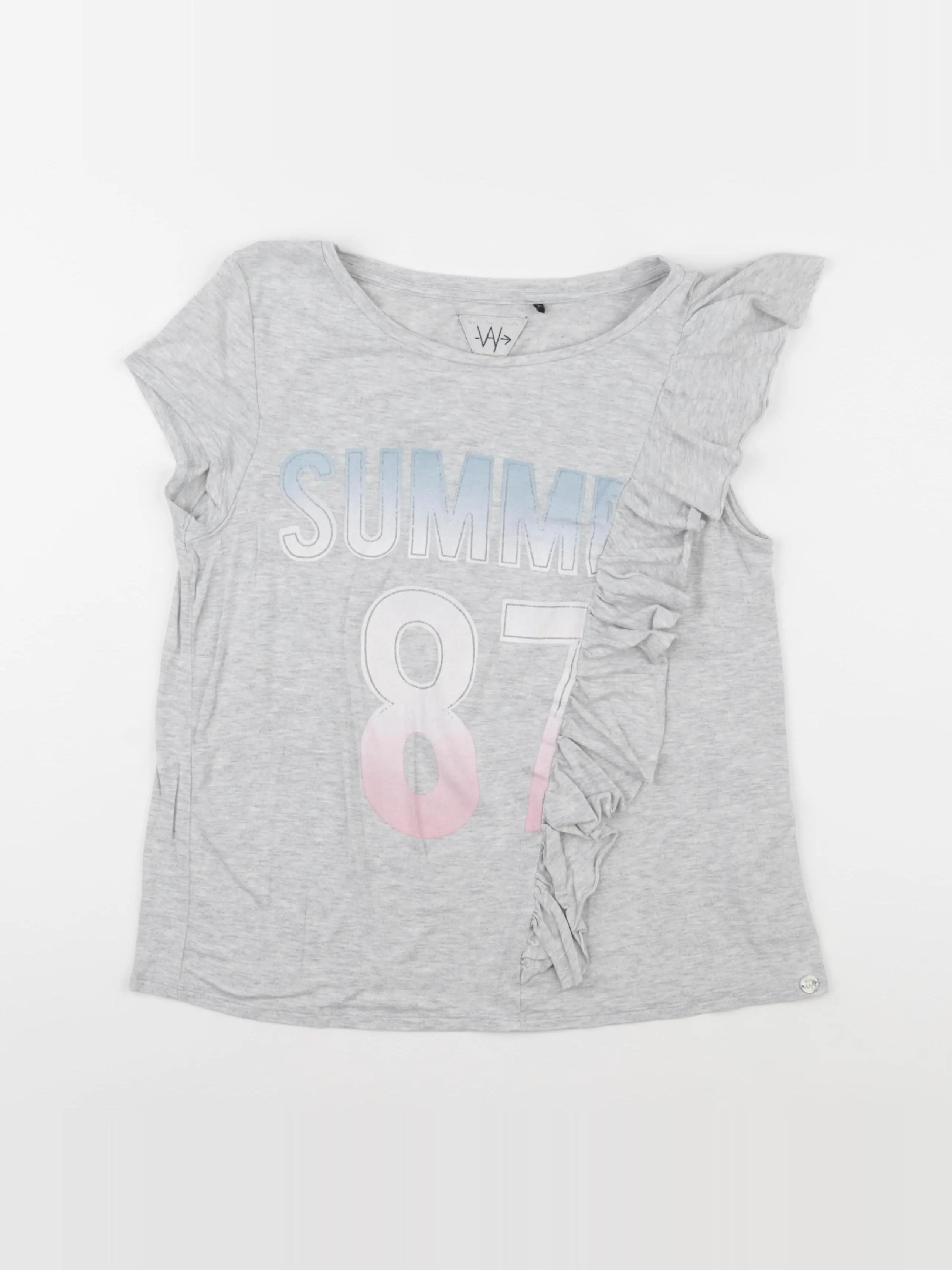 IKKS - tee-shirt gris - 14 ans