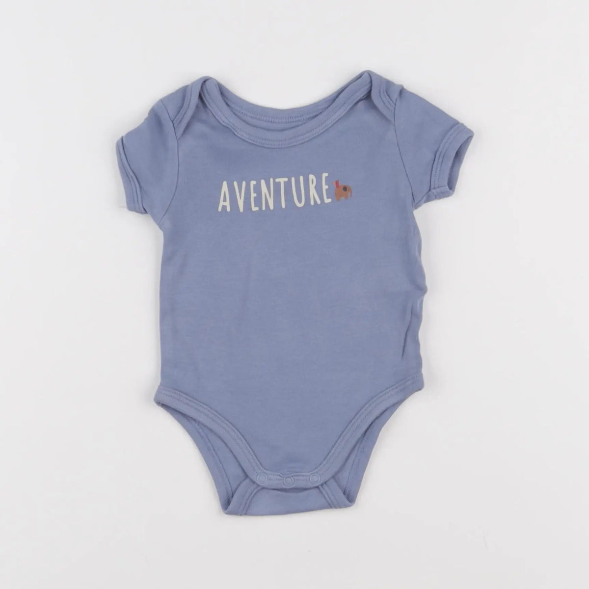 Vertbaudet - body bleu - 3 mois