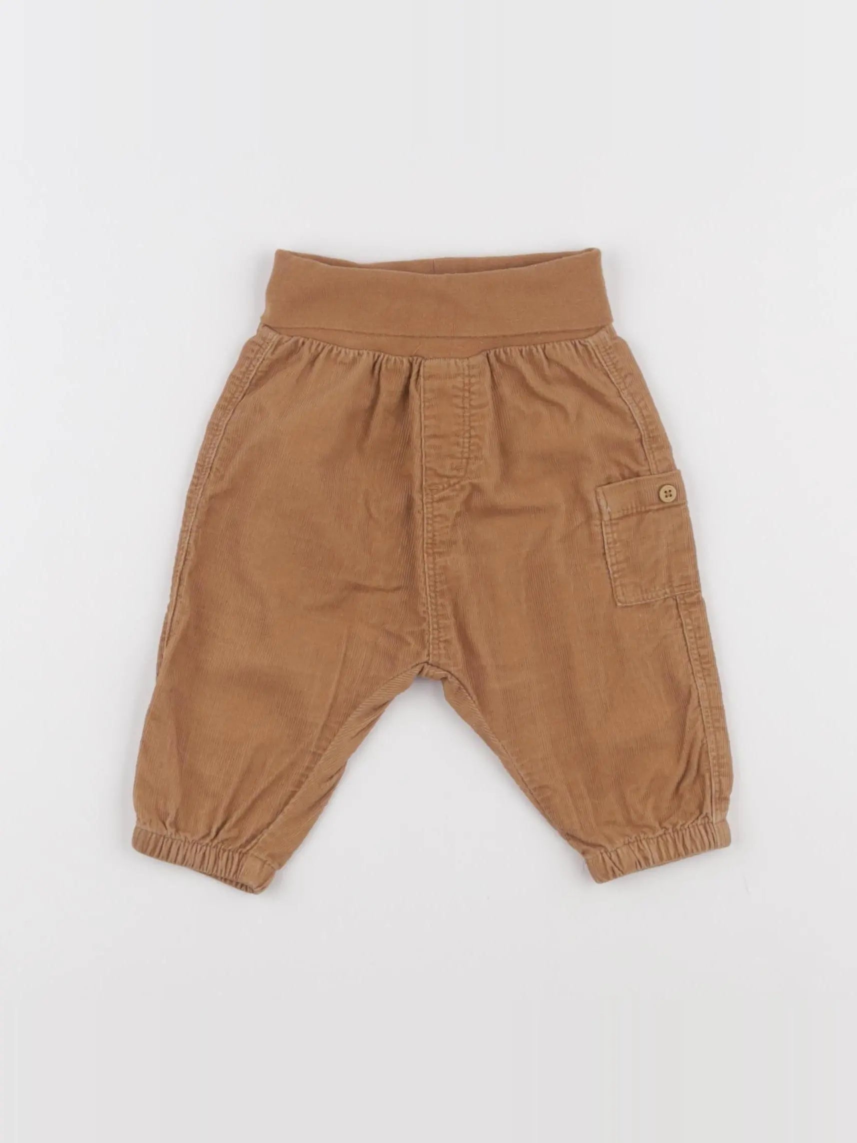 H&M - pantalon marron - 3 mois