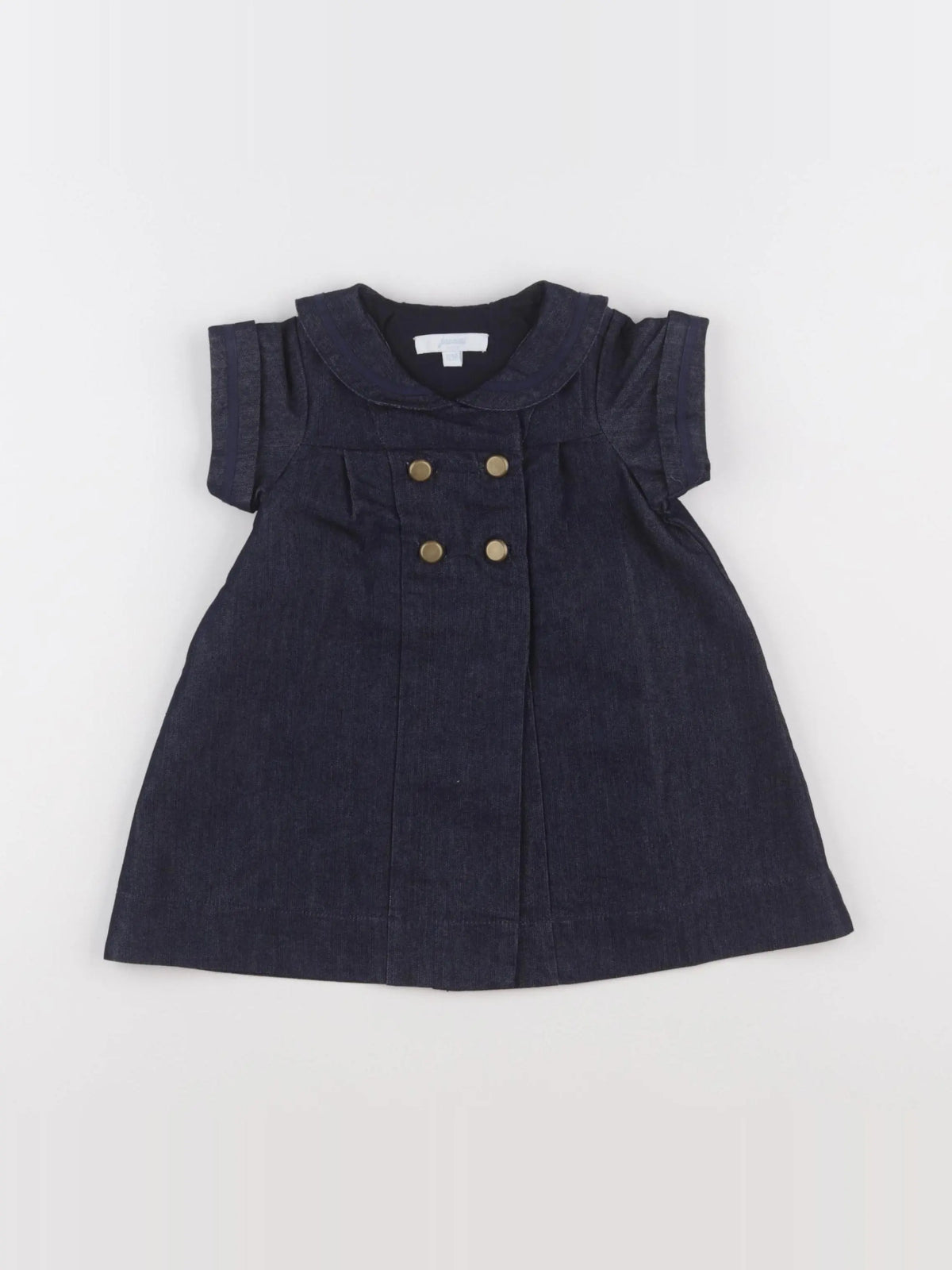 Jacadi - robe bleu - 12 mois