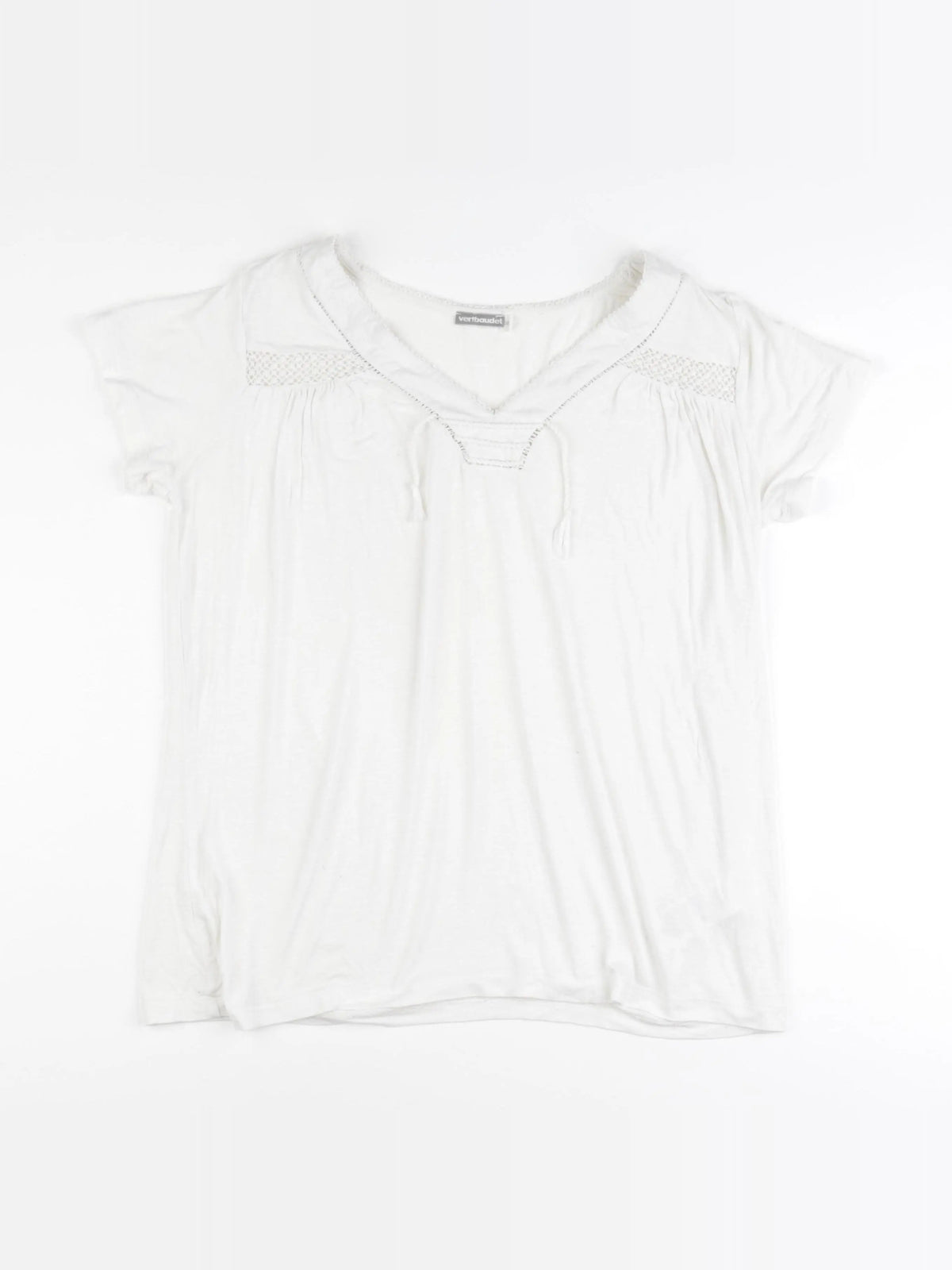 Vertbaudet - tee-shirt grossesse blanc - 38