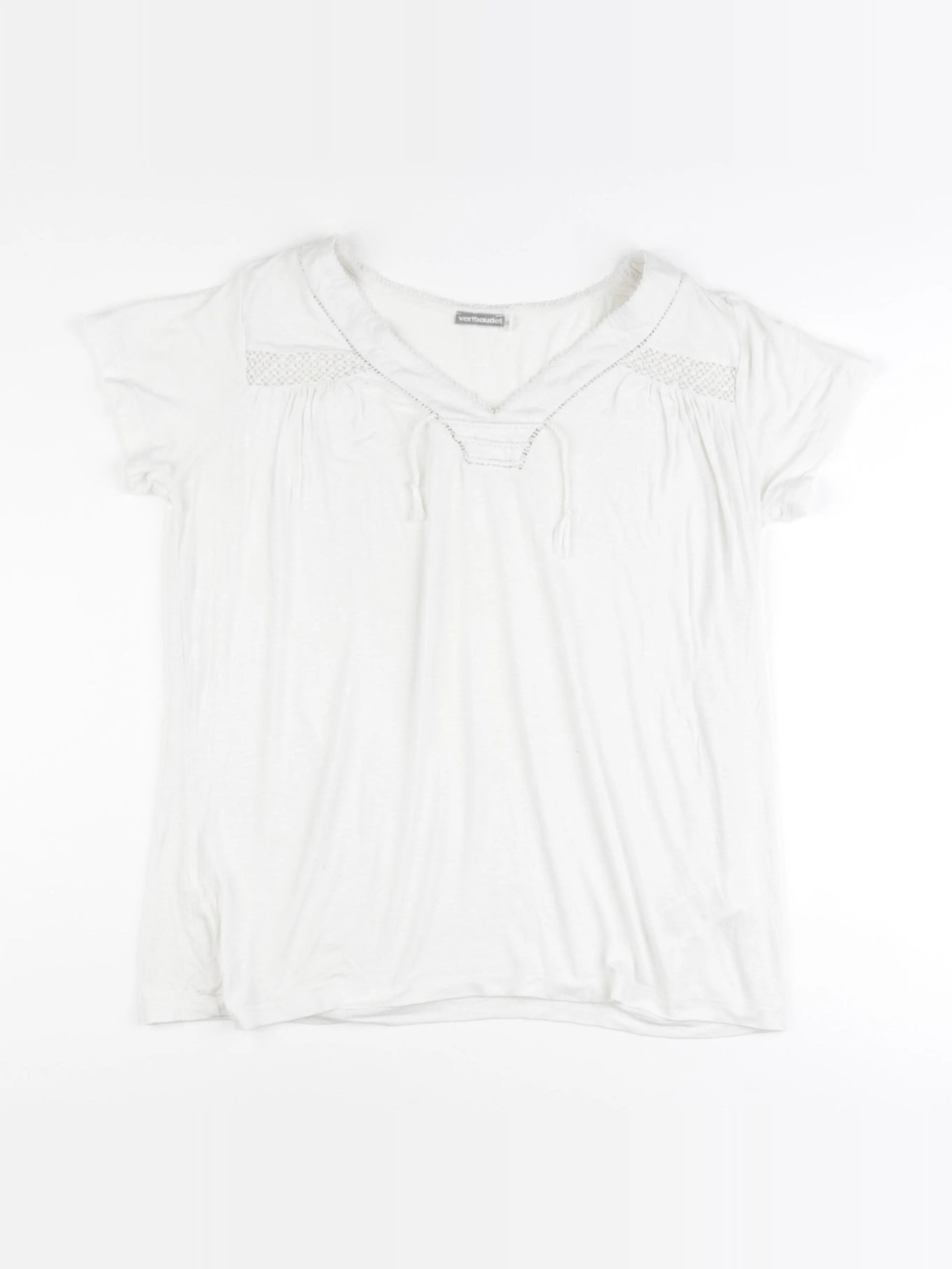 Vertbaudet - tee-shirt grossesse blanc - 38