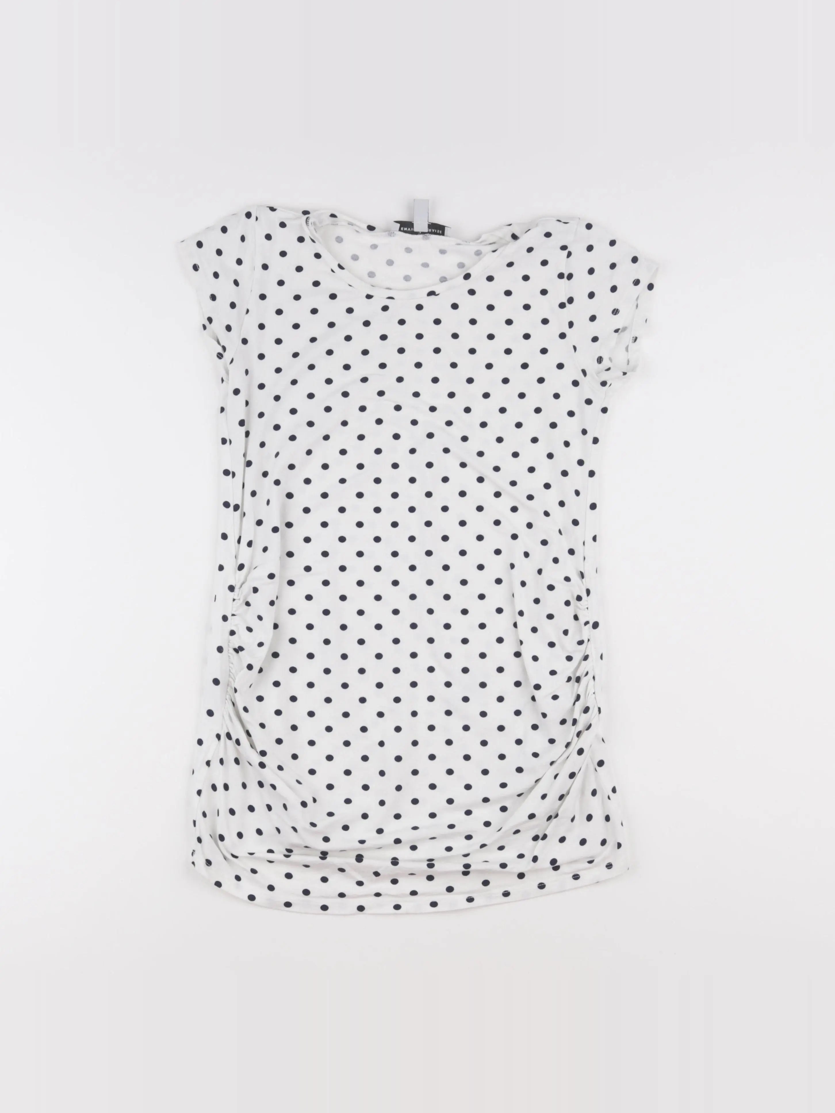 Envie de fraise - tee-shirt grossesse blanc, bleu - 34 à 36