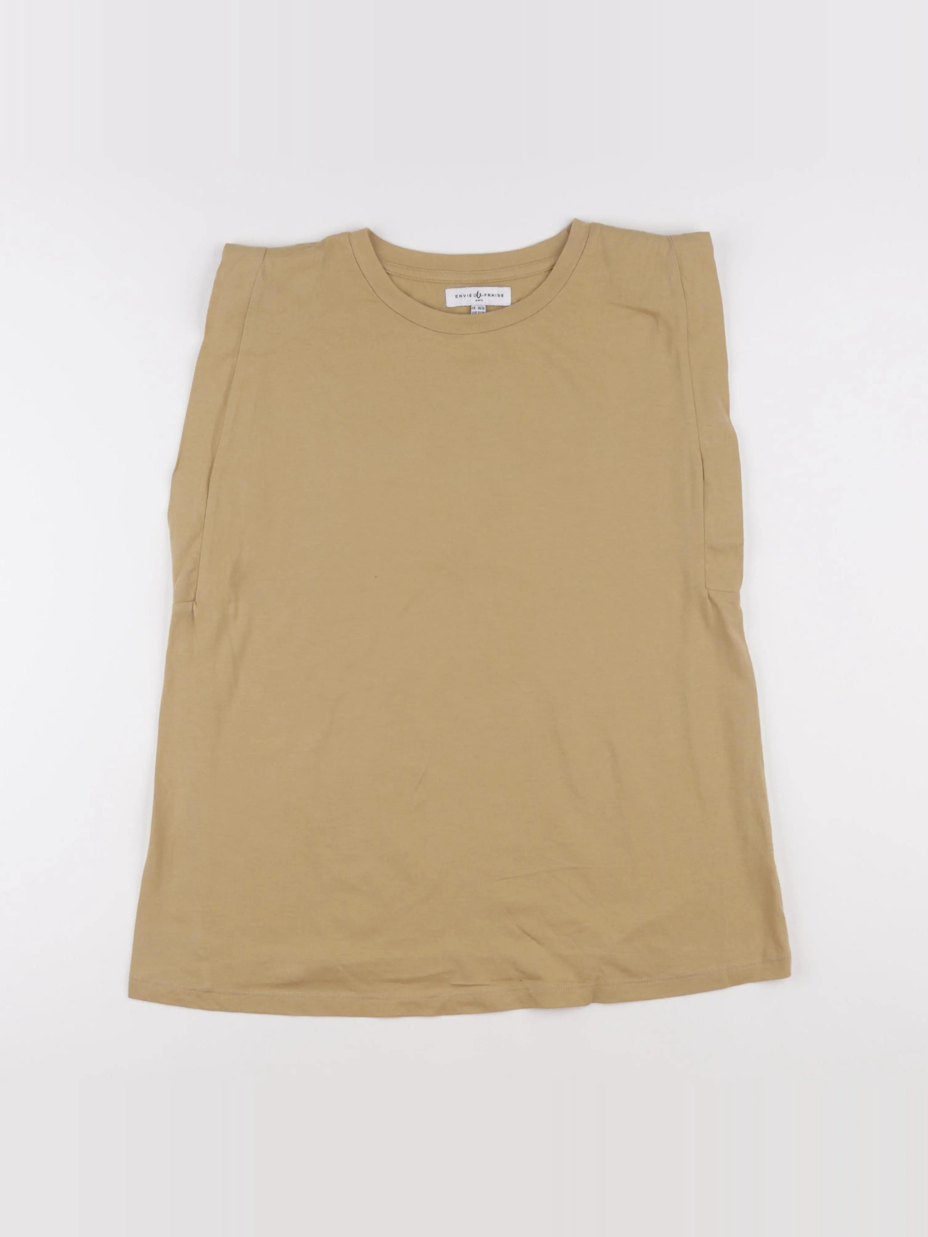 Envie de fraise - tee-shirt grossesse marron - 34 à 36
