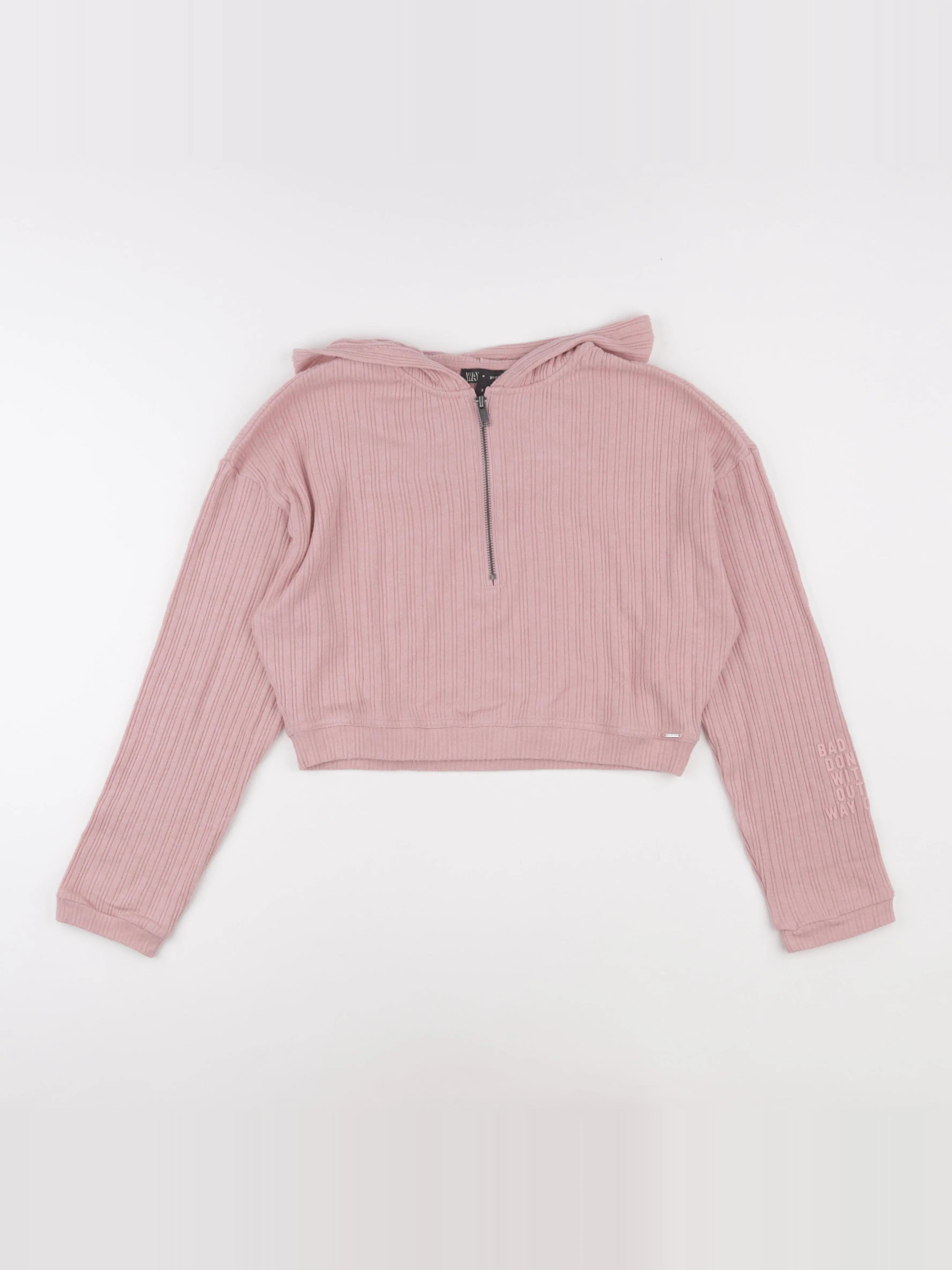 IKKS - pull court rose - 14 ans