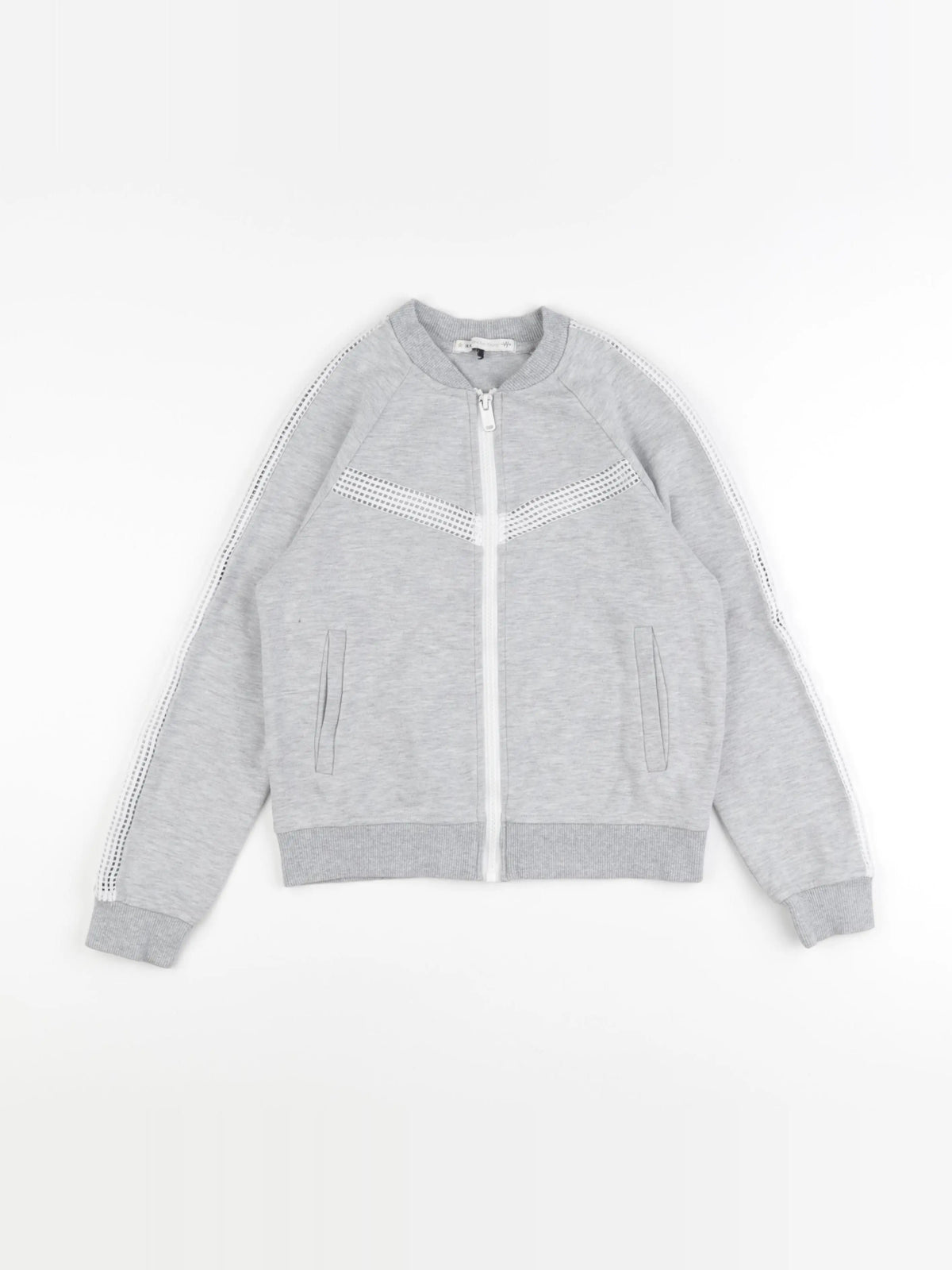 IKKS - sweat gris - 10 ans