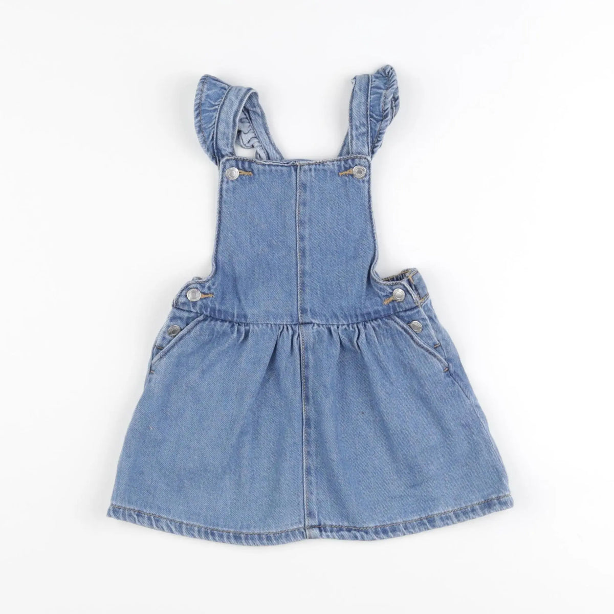 Vertbaudet - robe bleu - 12 mois