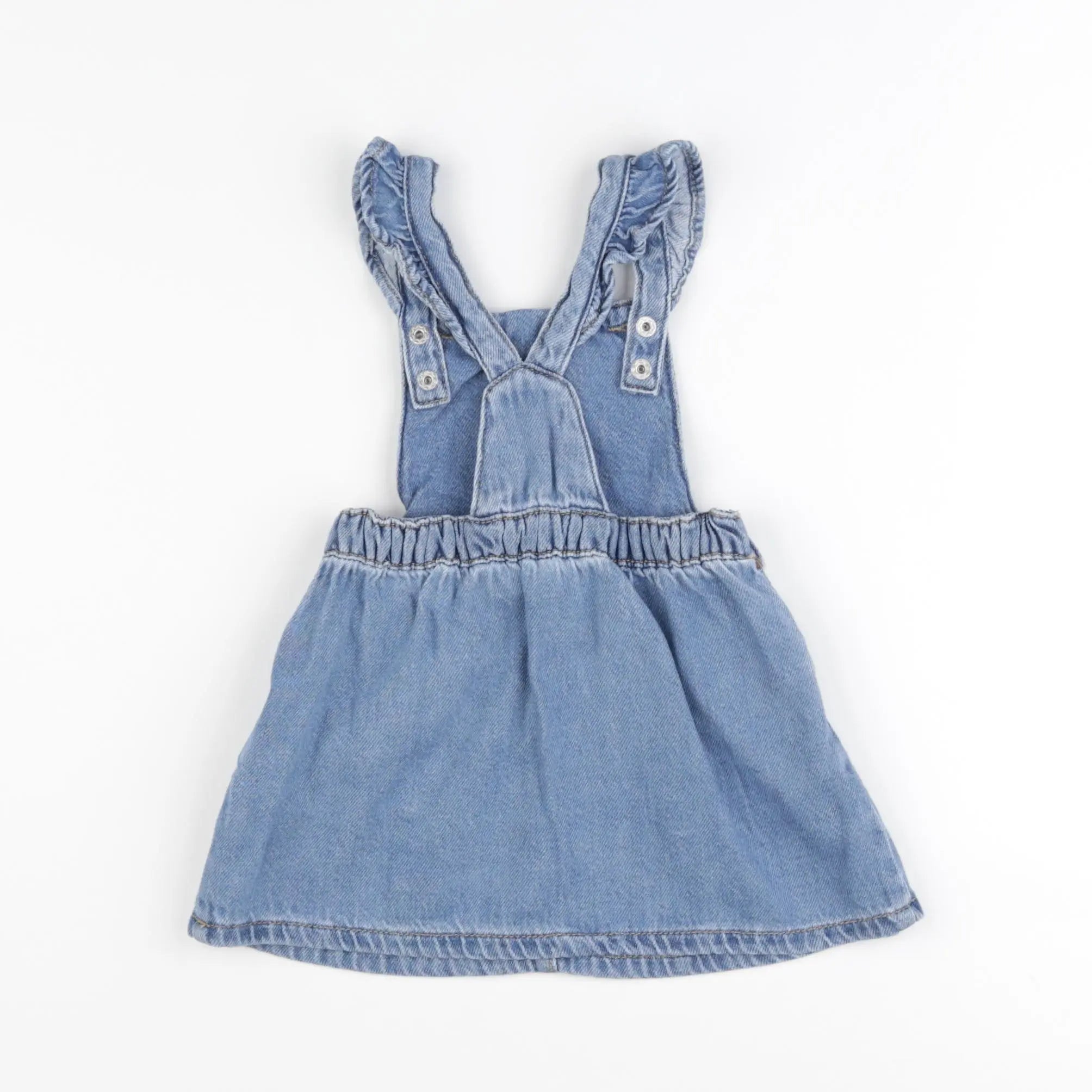 Vertbaudet - robe bleu - 12 mois