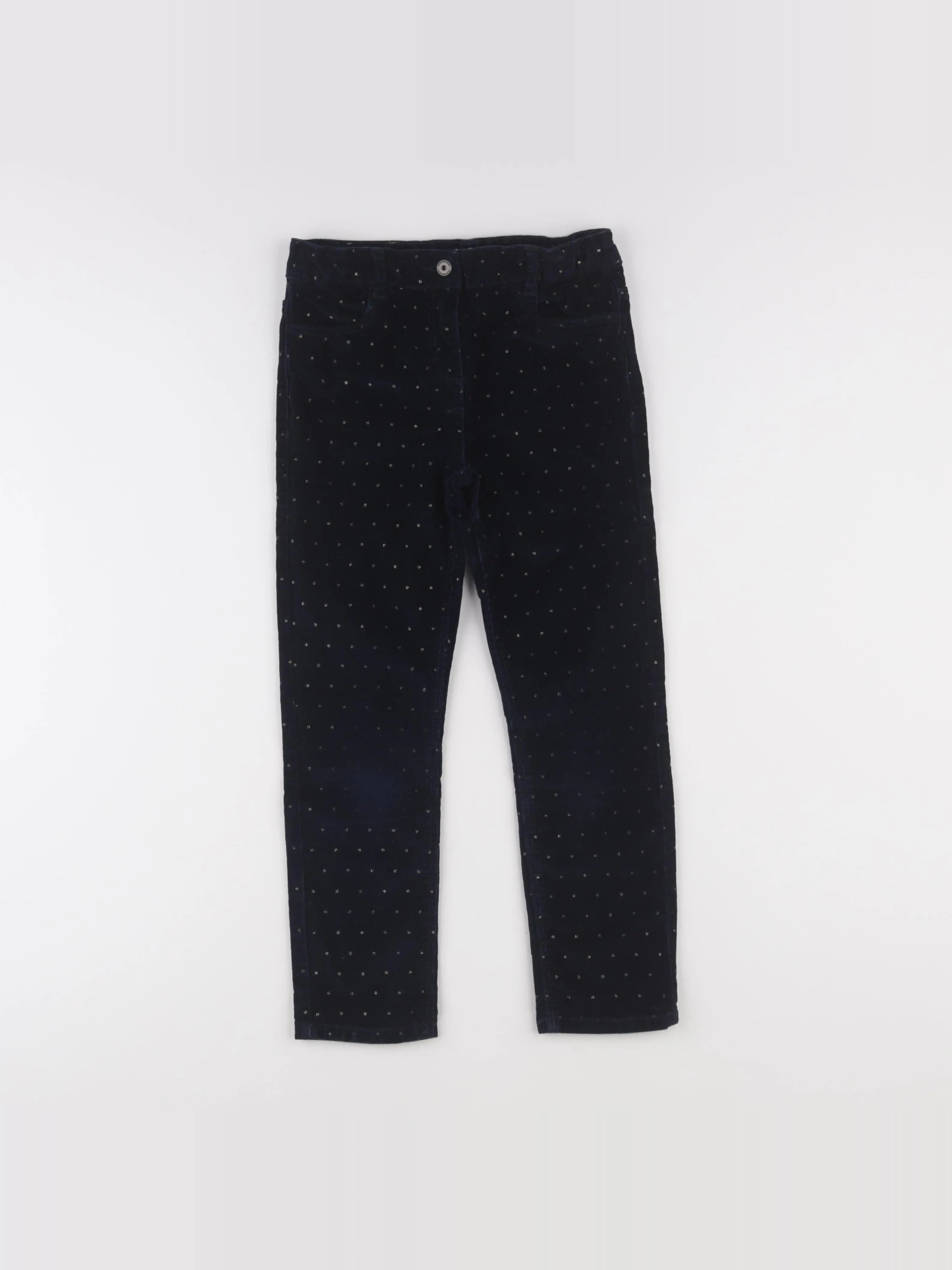 Vertbaudet - pantalon bleu - 7 ans