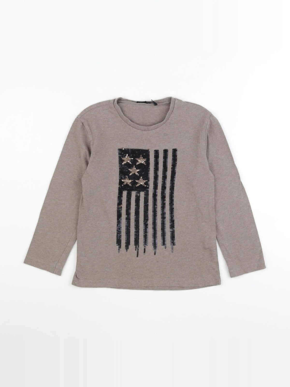 IKKS - tee-shirt marron - 6 ans