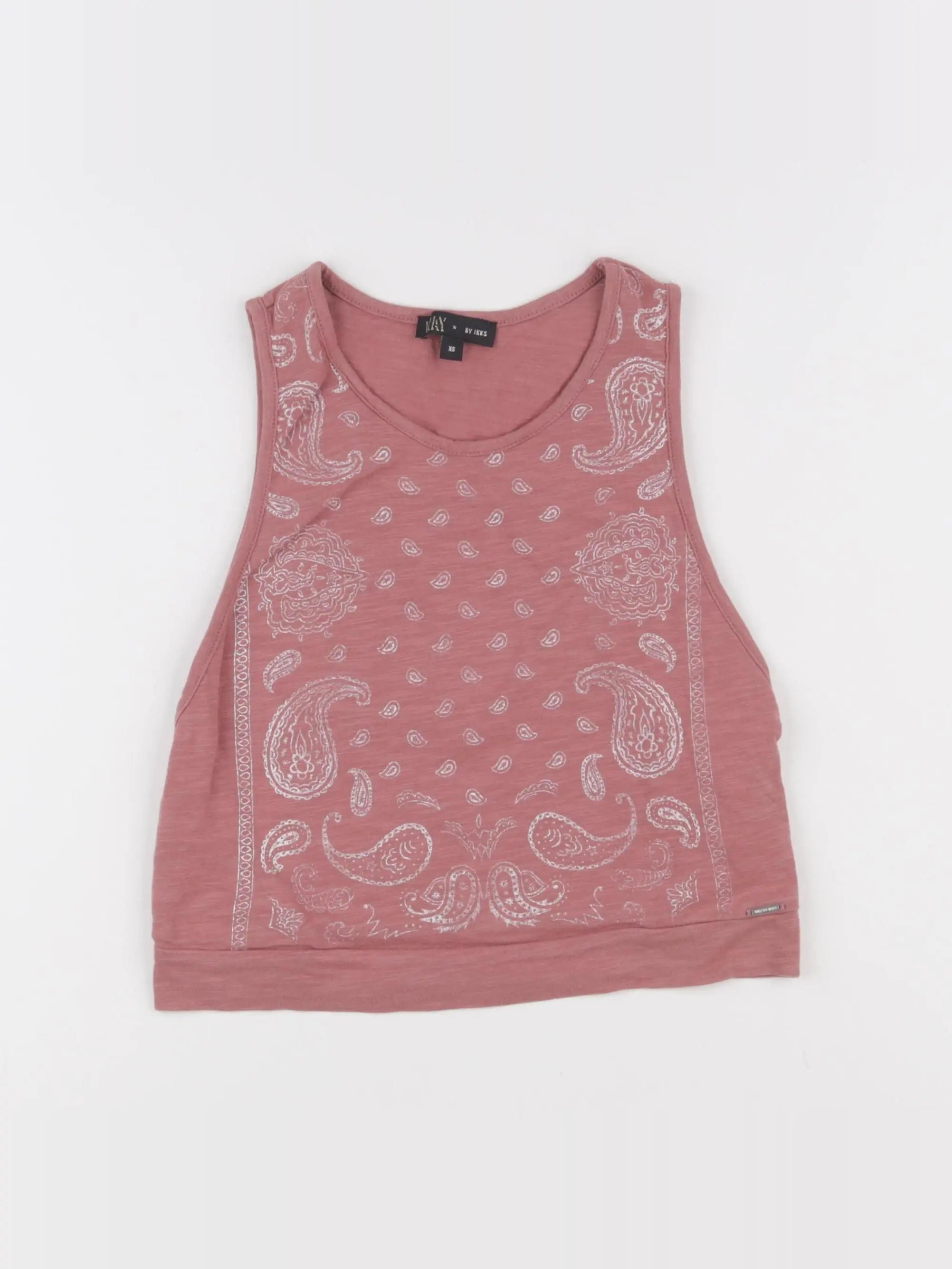 IKKS - débardeur rose - 12 ans