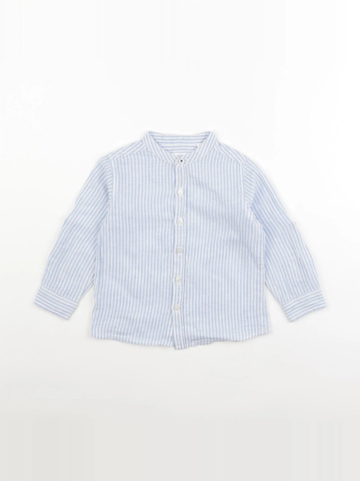 Mango - chemise bleu - 18/24 mois