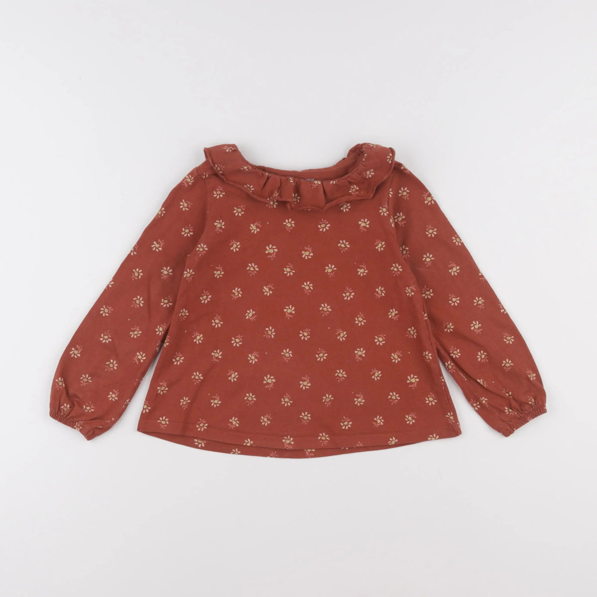 Vertbaudet - tee-shirt marron - 3 ans