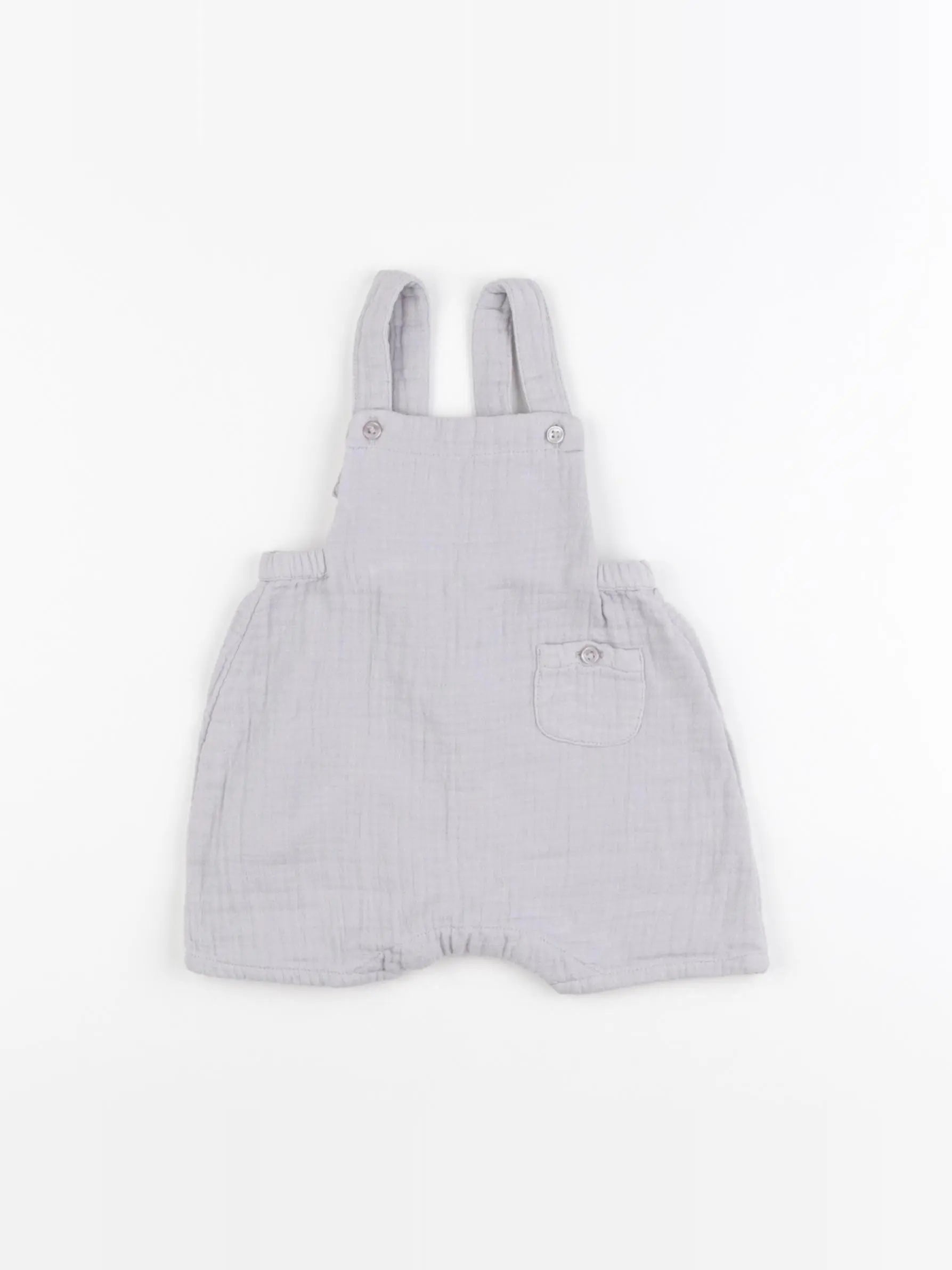 Boutchou - salopette gris - 1 mois